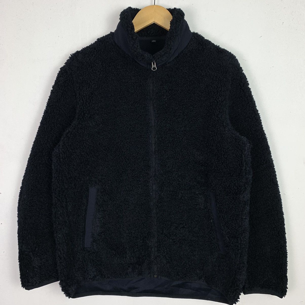 Uniqlo × Vintage Uniqlo Fleece Full Zip Jacket Size US L / EU 52-54 / 3 - 1 Thumbnail