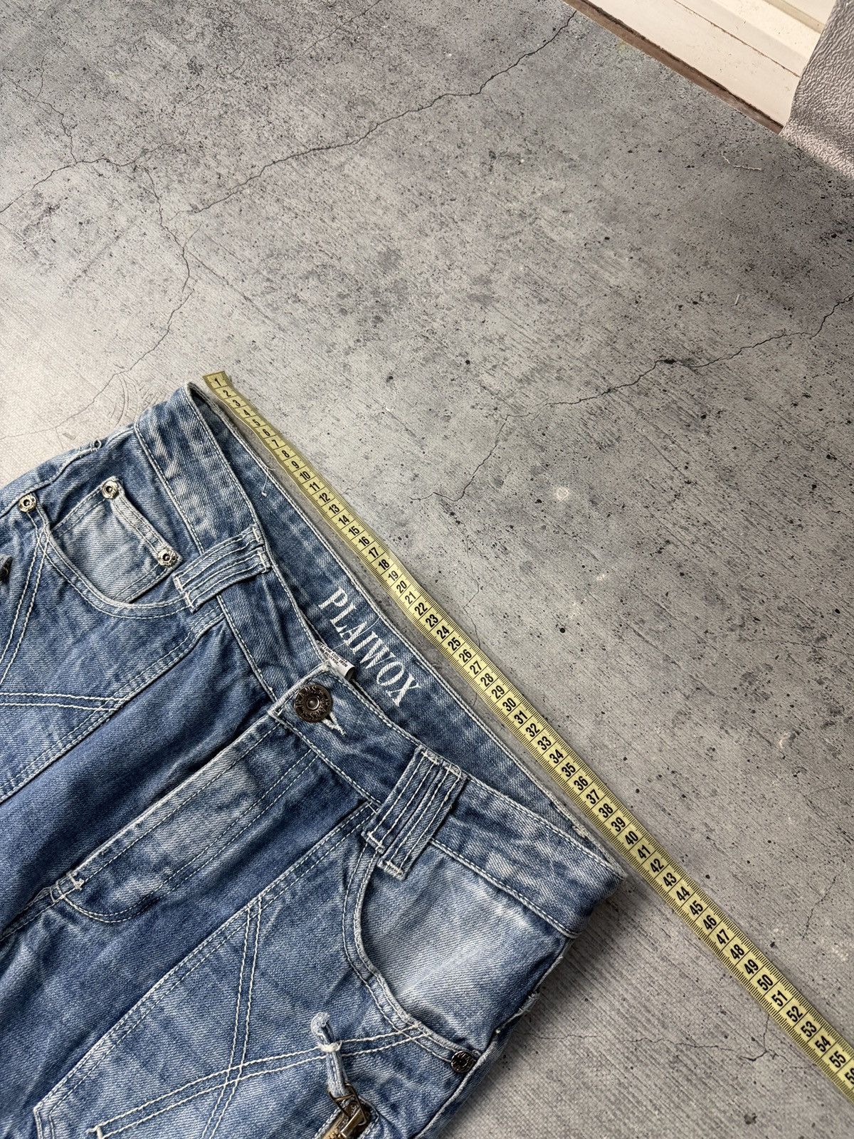 Tornado Mart Tornado mart flared pants vintage washed blue 90’s y2k jeans Size US 33 - 9 Thumbnail