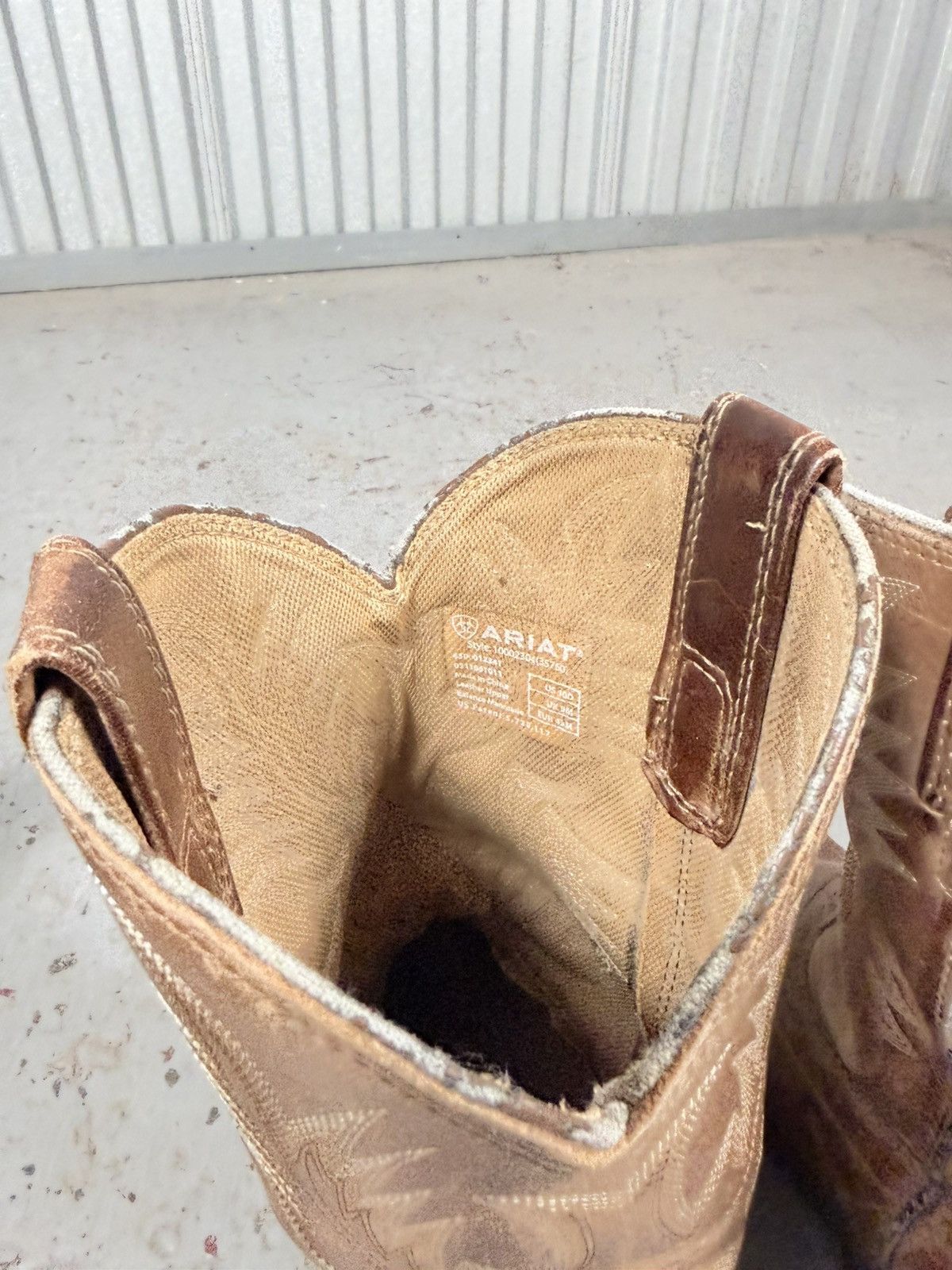 Ariat Vintage Ariat 2000s Round Toe Western Cowboy Boots Size US 10 / EU 43 - 3 Thumbnail