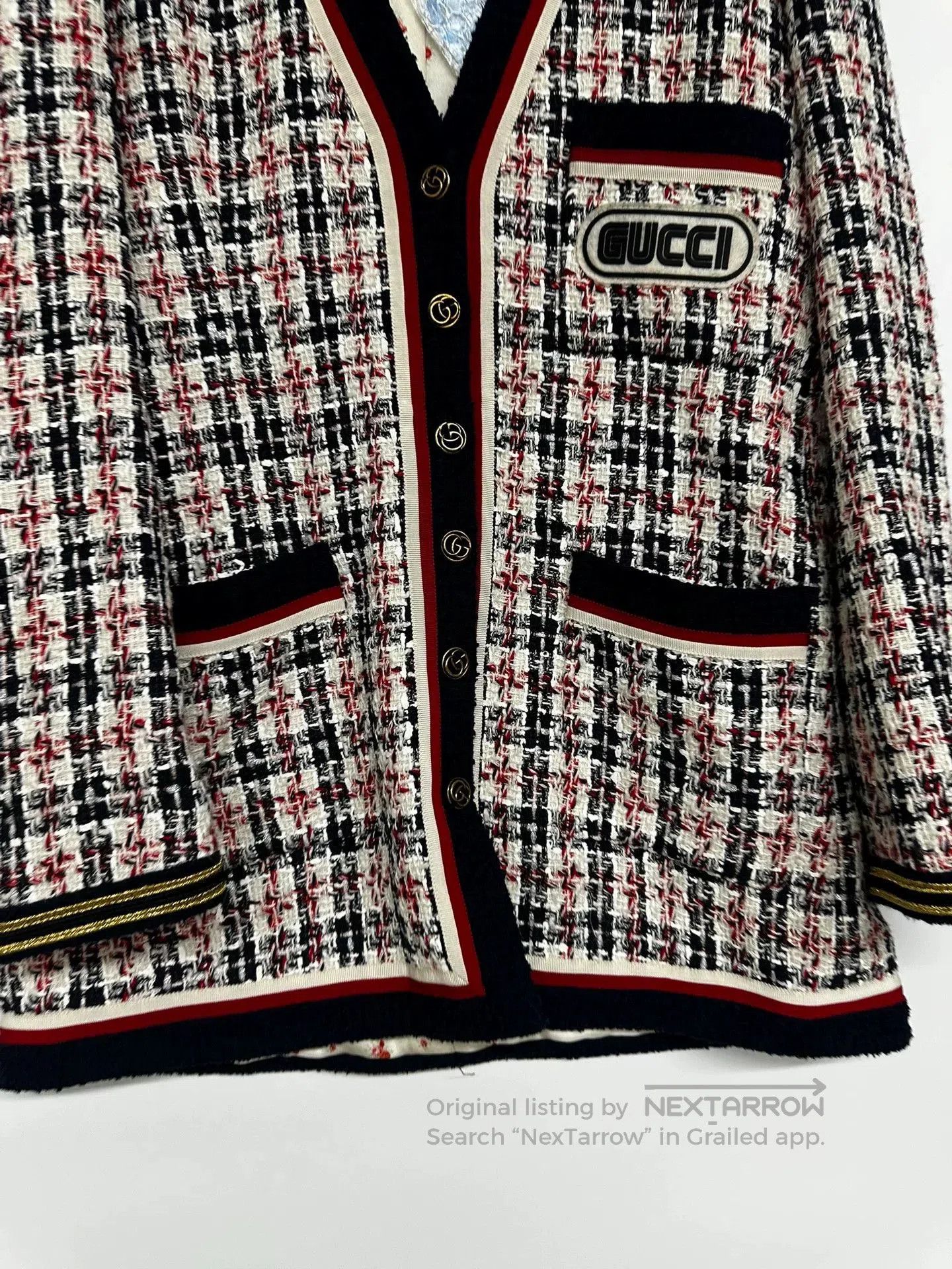 Gucci Gucci Tweed Pattern Jacket. Size US S / EU 44-46 / 1 - 7 Thumbnail