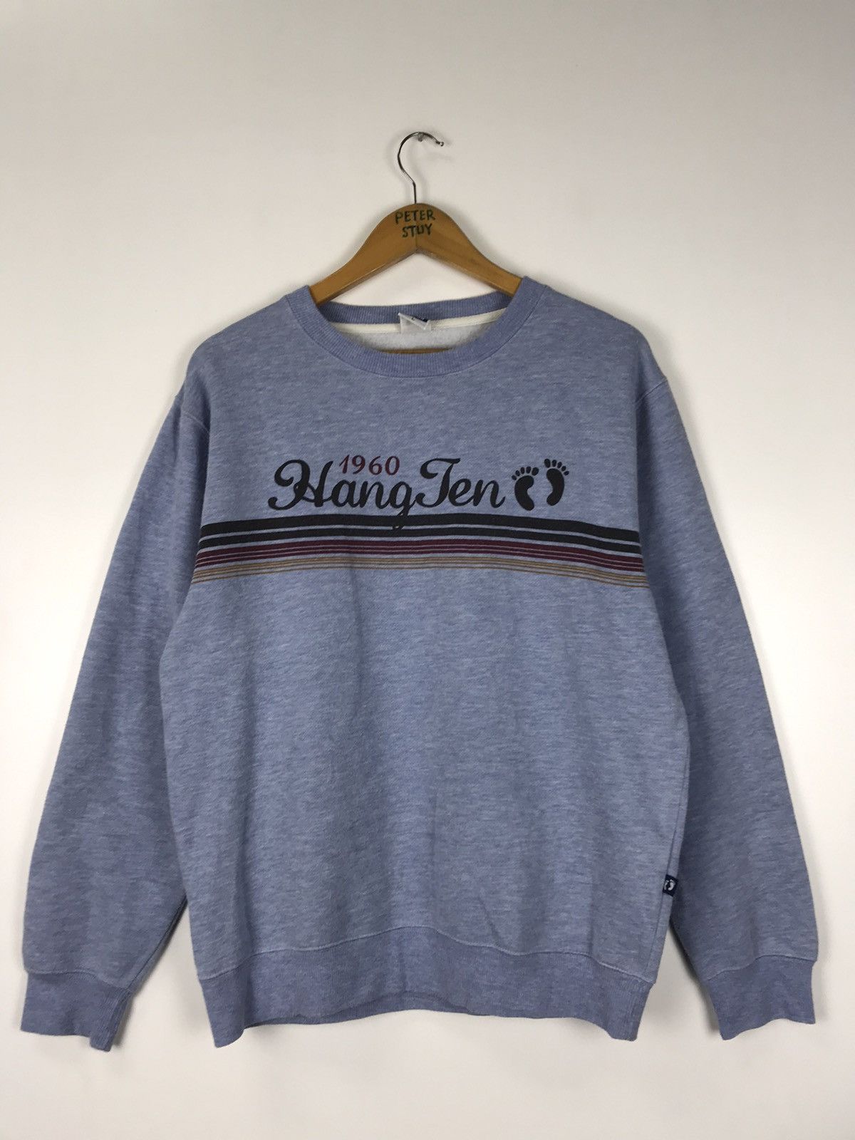 Hang Ten Vintage Hang Ten Sweatshirt Size US L / EU 52-54 / 3 - 1 Thumbnail