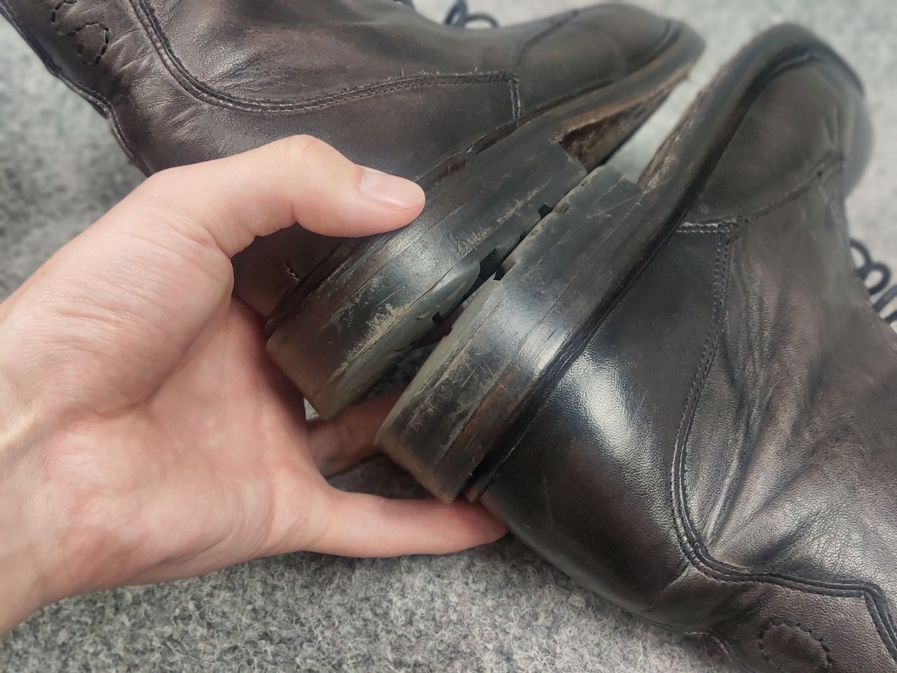 Oliver Sweeney Oliver Sweeney Dark Brown Calf Leather Derby Combat Boots Size US 10.5 / EU 43-44 - 20 Thumbnail