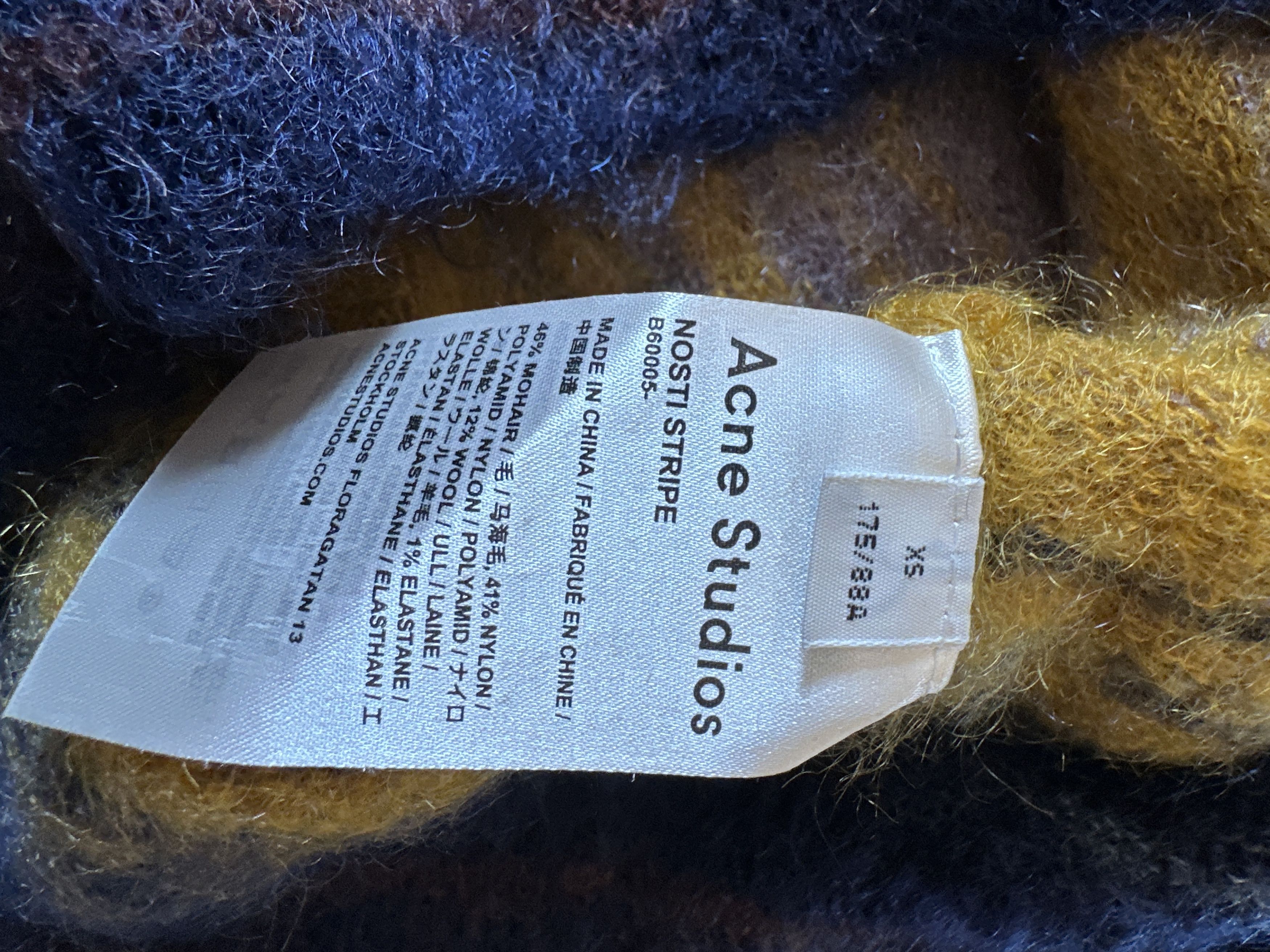 Acne Studios Acne Studios Striped Mohair Sweater Size US L / EU 52-54 / 3 - 7 Thumbnail