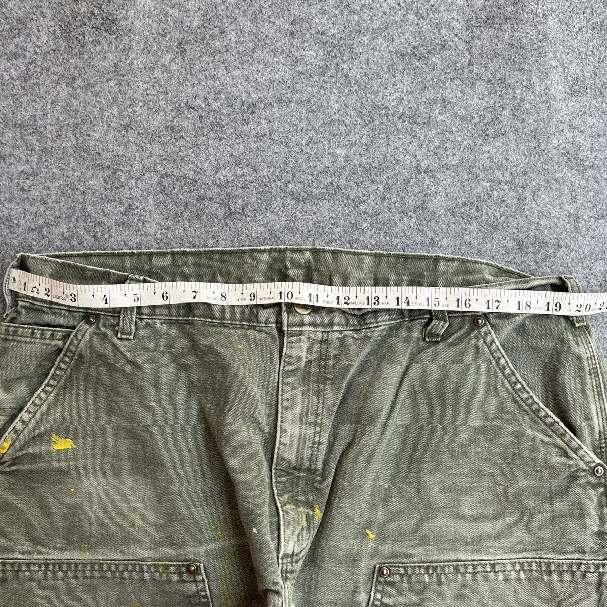 Carhartt × Vintage Vintage Faded Carhartt Double Knee B136 MOS Size US 40 / EU 56 - 5 Thumbnail