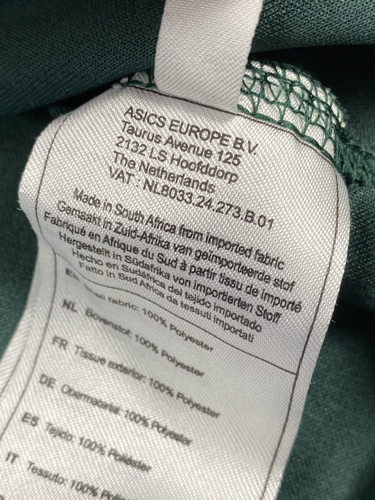 Asics × Vintage Vintage Asics South Africa Rugby Jersey Size US XXL / EU 58 / 5 - 12 Thumbnail