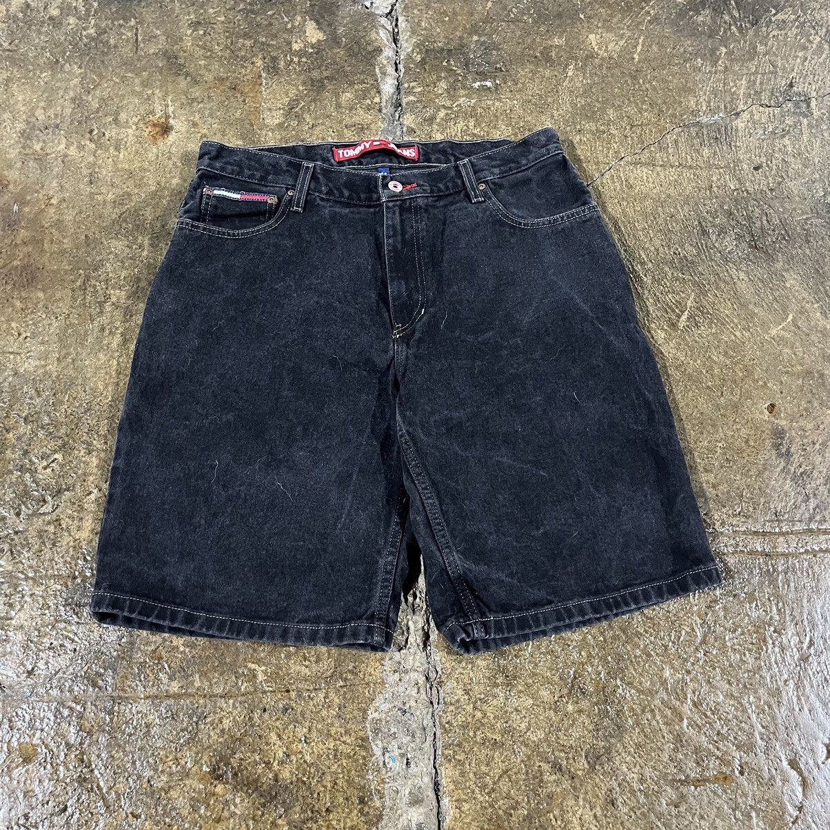 JNCO × Tommy Hilfiger × Vintage Crazy Vintage Y2K Tommy Hilfiger Baggy Jorts Skater Shorts Size US 34 / EU 50 - 5 Thumbnail
