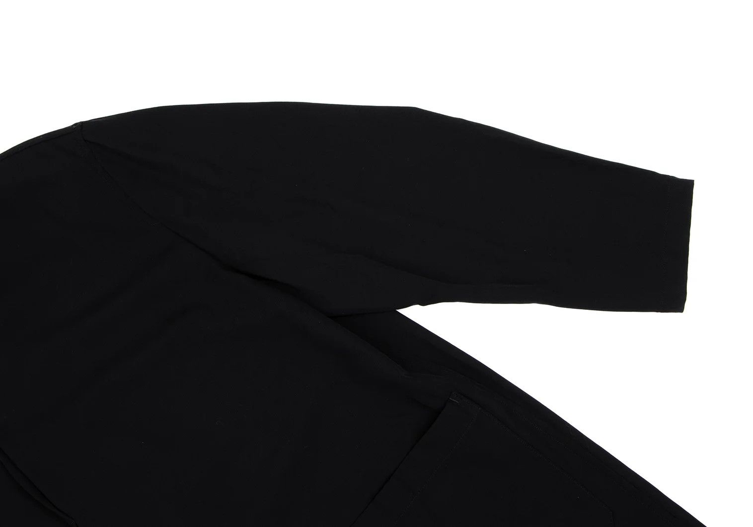 Yohji Yamamoto Yohji Yamamoto Wool Gabardine Jacket Black S Size US S / EU 44-46 / 1 - 4 Thumbnail