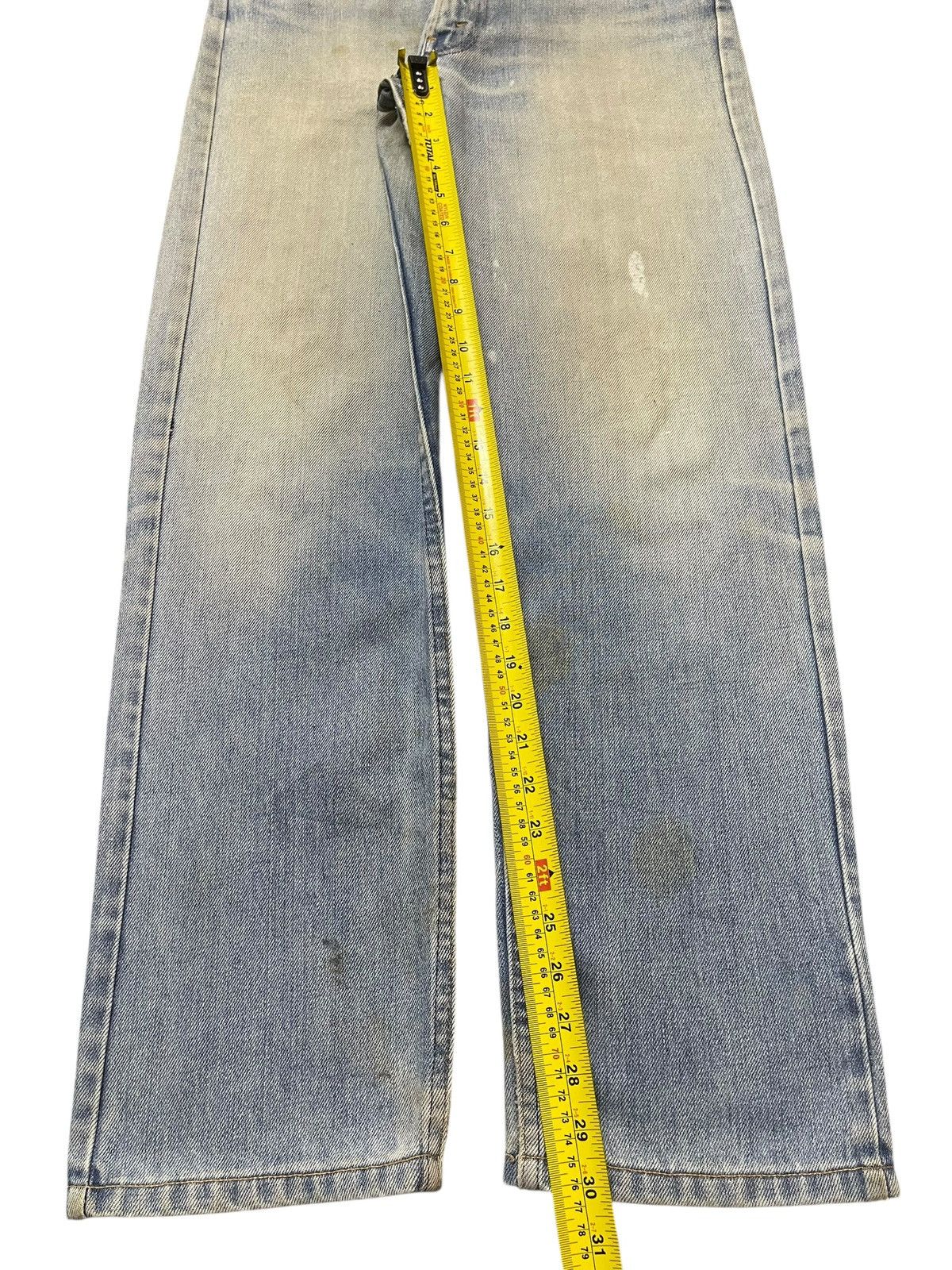 Levi's Crazy Vintage 70s Levis Orange Tab Button #8 Mud Wash Faded Size US 32 / EU 48 - 15 Thumbnail