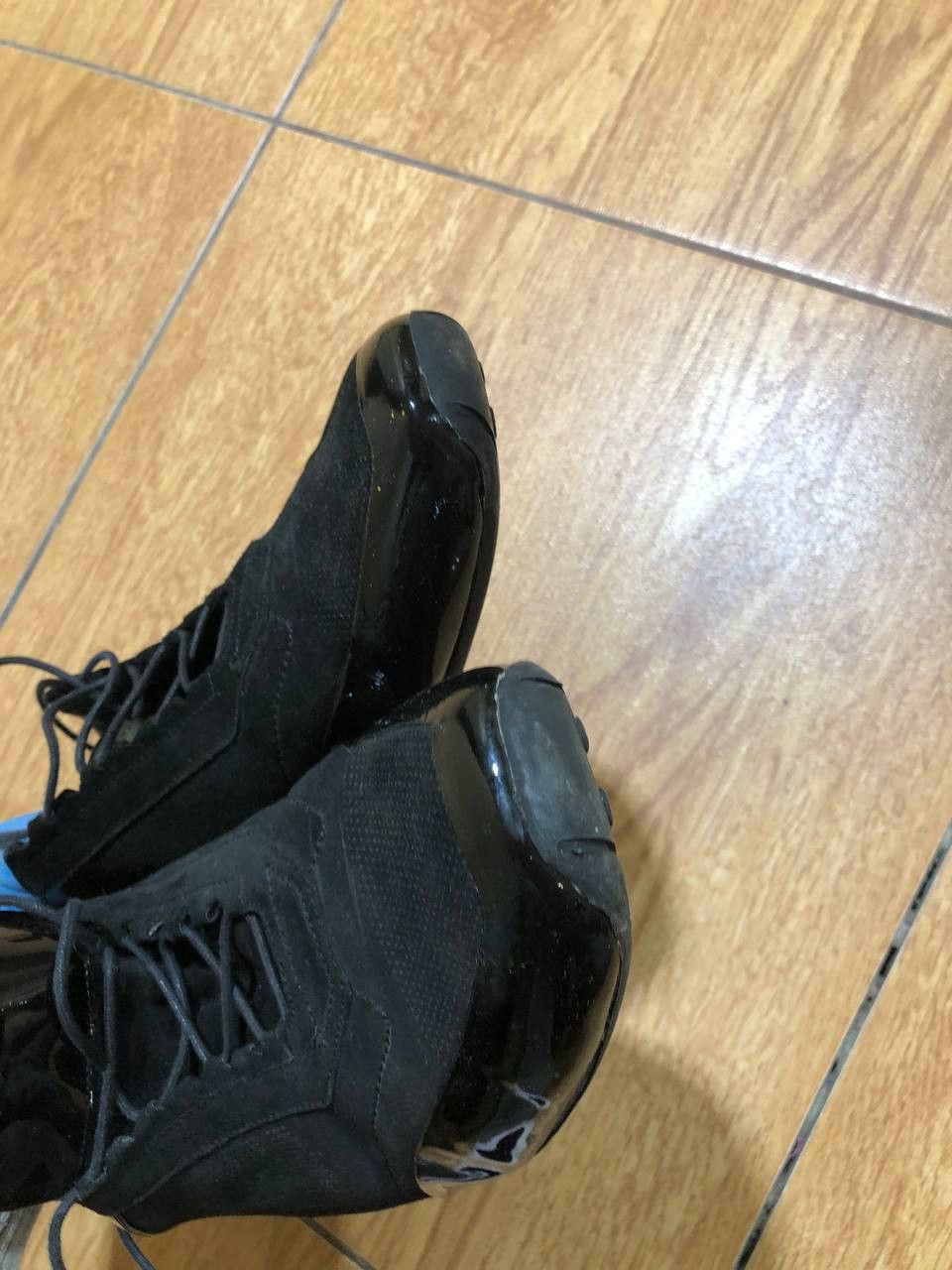 Versace Men's VERSACE Black Leather/Suede TRAINERS Size US 9 / EU 42 - 8 Thumbnail