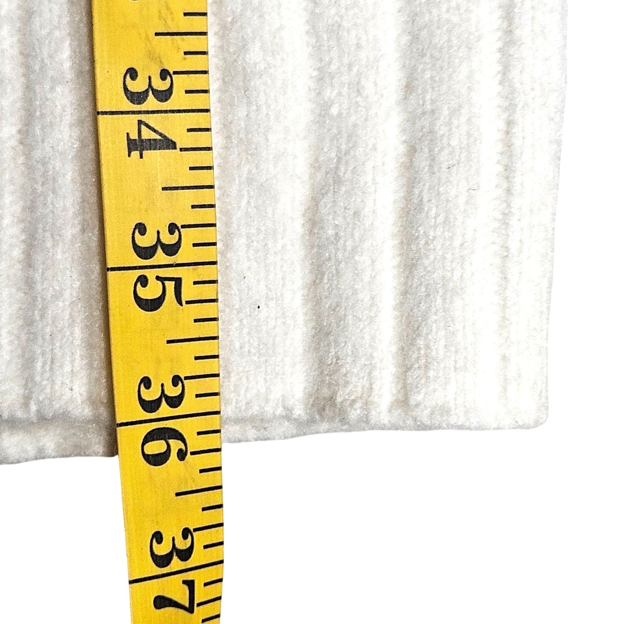 Abercrombie & Fitch Abercrombie Women Ivory Sweater Dress XS Ribbed Turtleneck W Size XS / US 0-2 / IT 36-38 - 11 Thumbnail