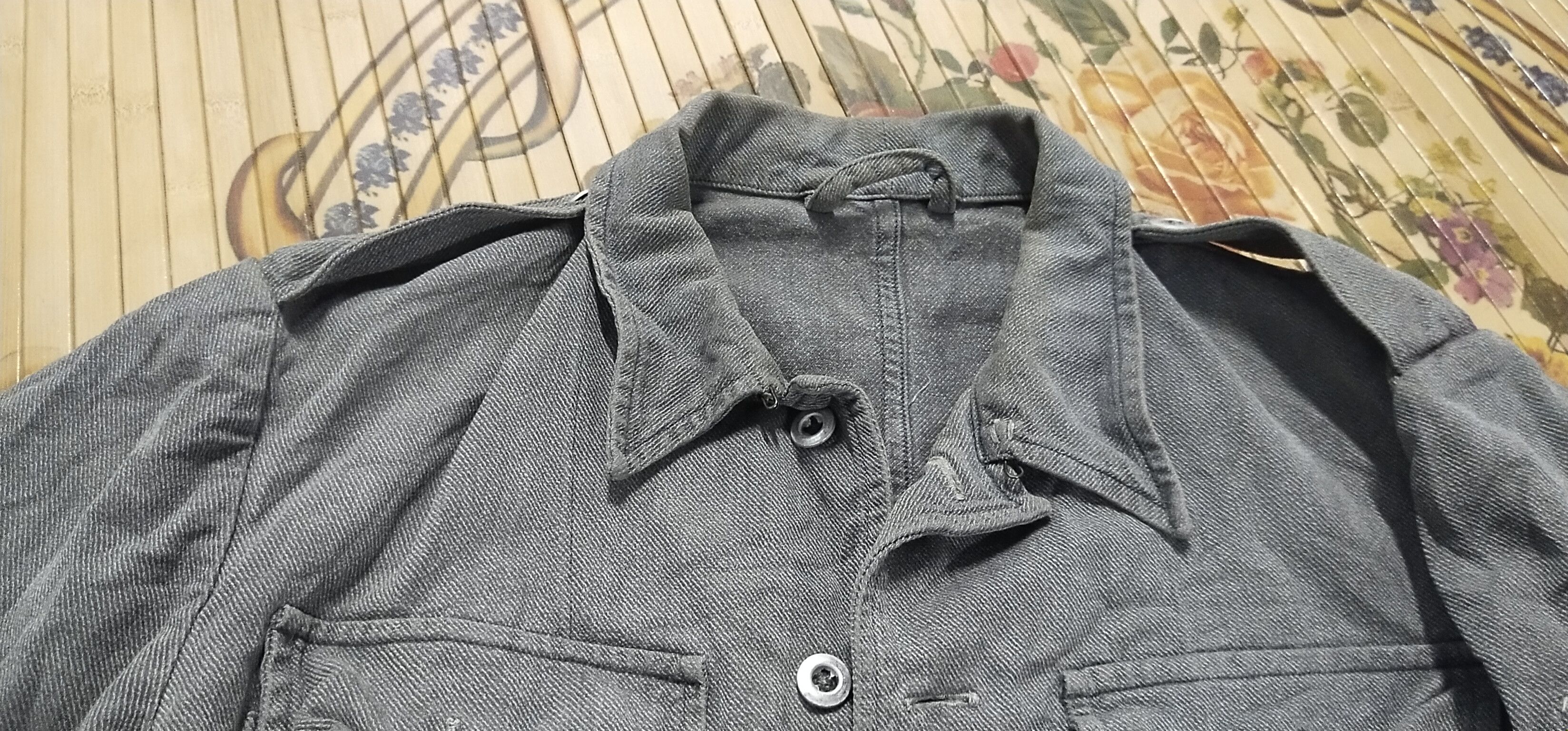 Third & Army Vintage 60s Swiss Army Denim Jacket Size US M / EU 48-50 / 2 - 3 Thumbnail