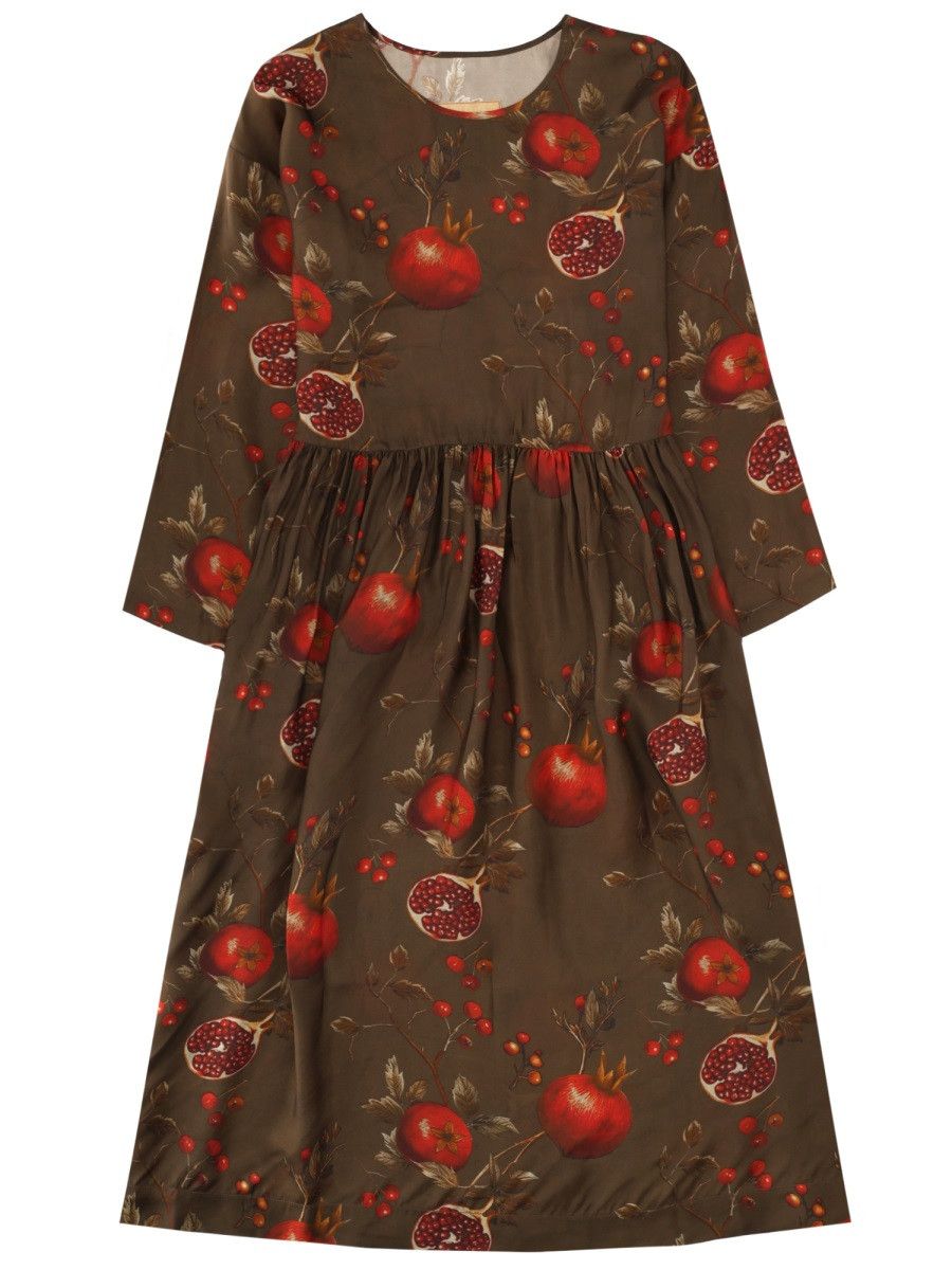 Uma Wang UMA WANG MIDI DRESS "ALEXA" - MULTICOLOUR Size M / US 6-8 / IT 42-44 - 1 Thumbnail