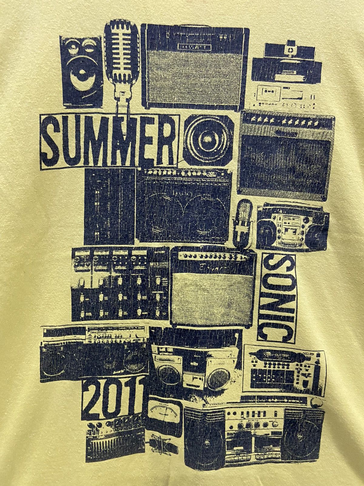Band Tees SUMMER SONIC TOKYO OSAKA 2011 TOUR TEE SHIRT Size US M / EU 48-50 / 2 - 5 Thumbnail