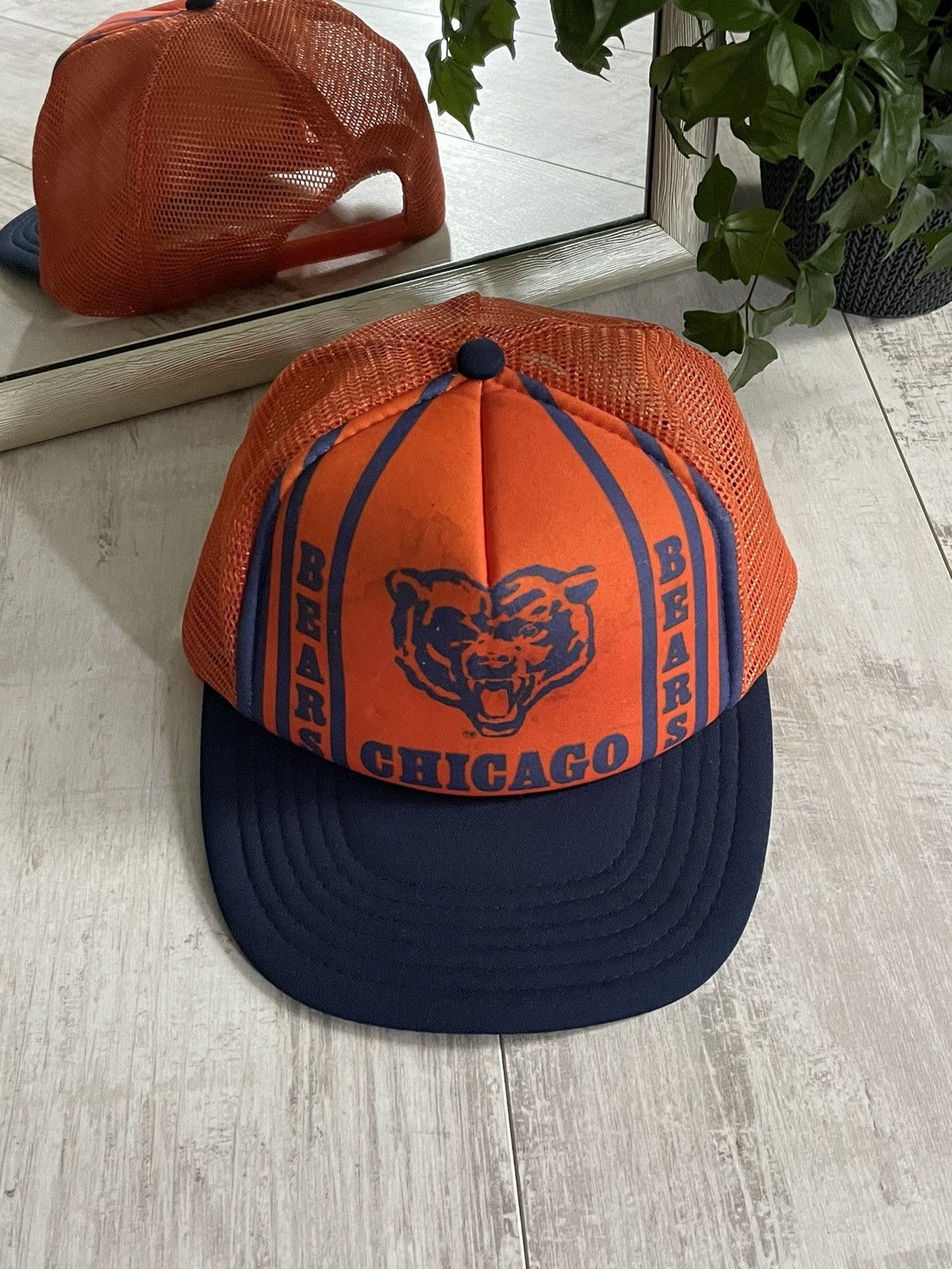 NFL × Vintage Vintage Chicago Bears 1980 Hat Euro Cap NFL RARE Size ONE SIZE - 11 Thumbnail