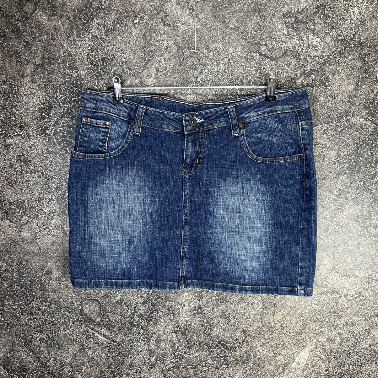 G-Star Vintage Rare G-Star 96 Big Logo Mini Skirt Size 40" / US 18 - 2 Thumbnail