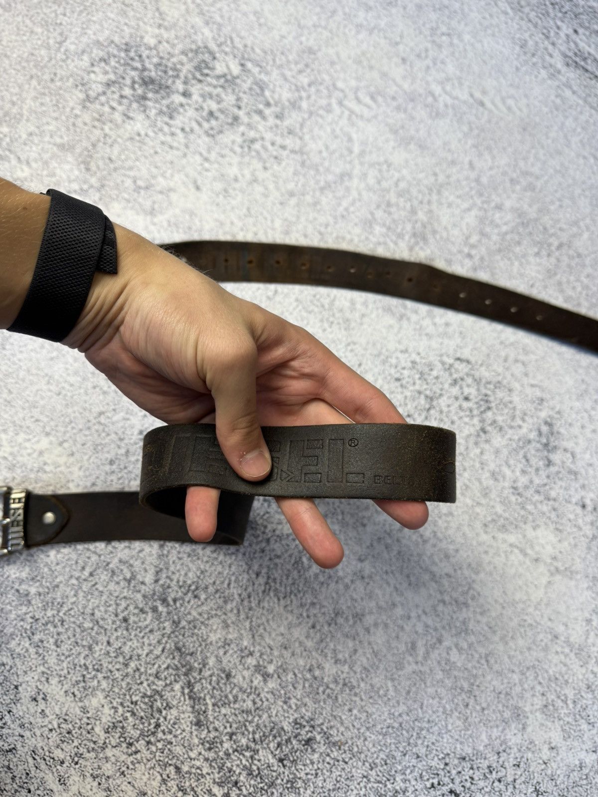 Diesel Vintage Diesel Belts Leather Japanese Brand Y2K streetwear Size ONE SIZE - 10 Thumbnail