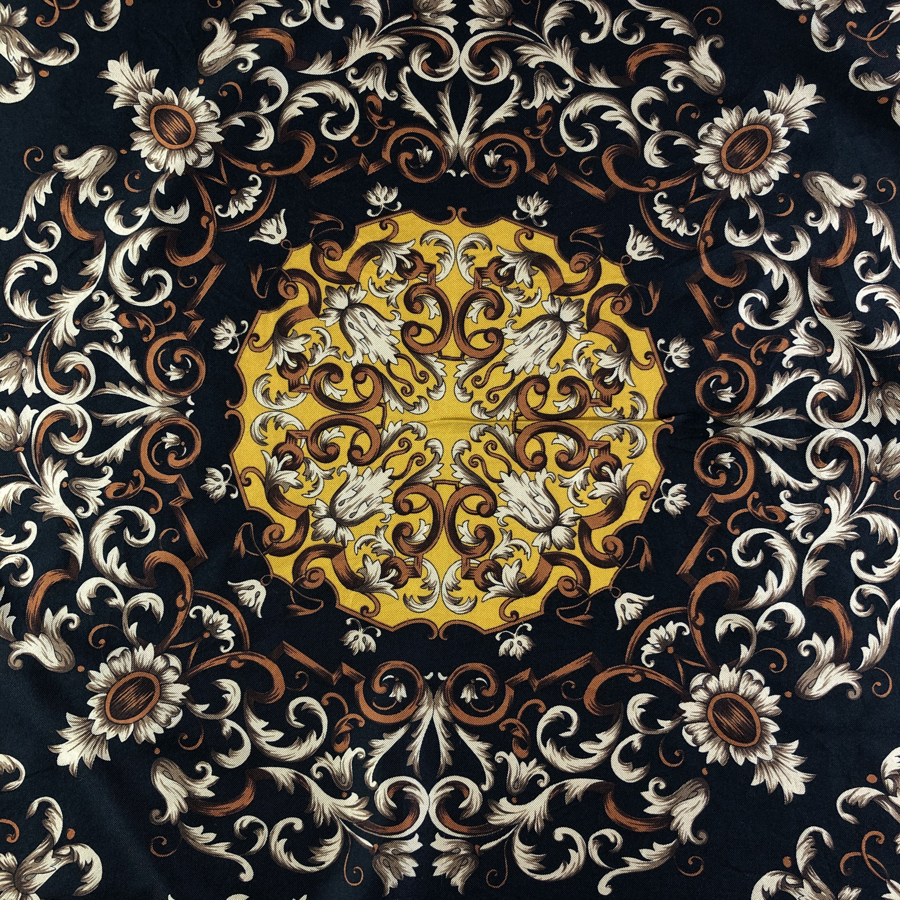Vintage Vintage Silk Scarf Size ONE SIZE - 5 Thumbnail