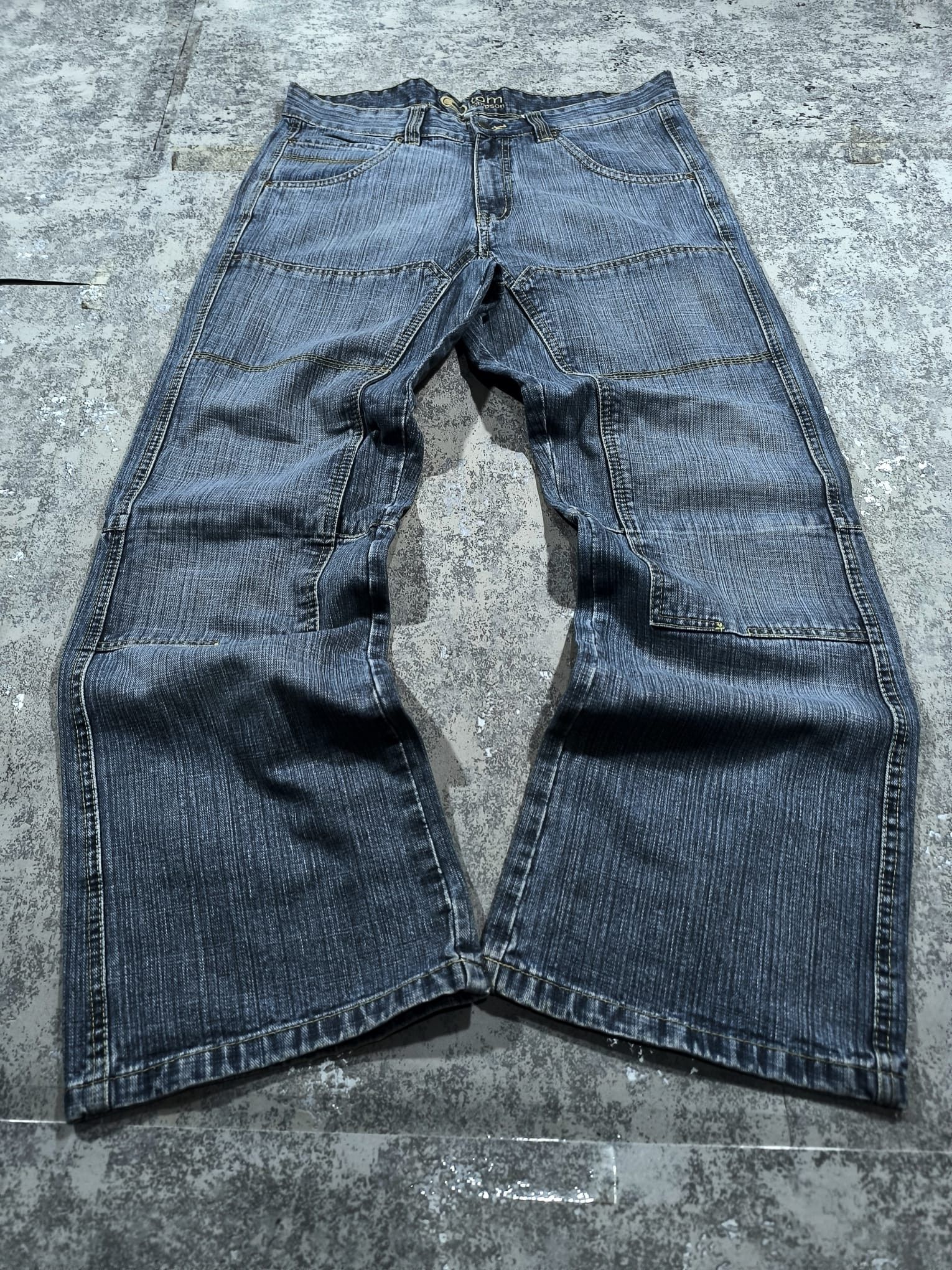 Other vtg double knee swag jeans balenciaga junya watanabe Size US 34 / EU 50 - 1 Thumbnail
