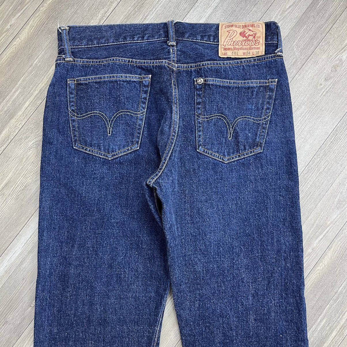 Pherrow's Vintage Pherrows 441 Japan Indigo Selvedge Jeans Straight Size US 31 - 4 Thumbnail