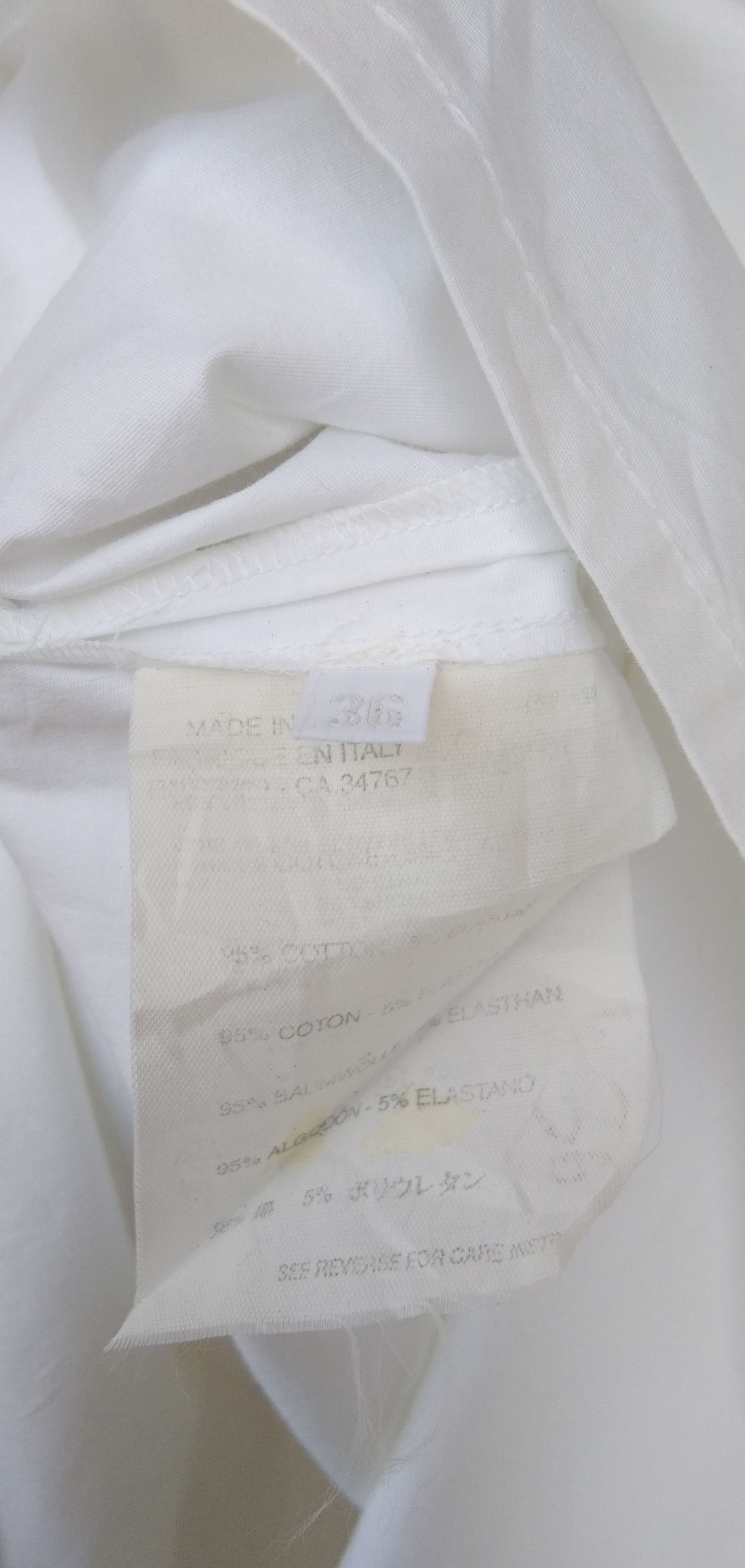 Miu Miu Miu miiu white tops in blouse/tunic Size S / US 4 / IT 40 - 6 Thumbnail