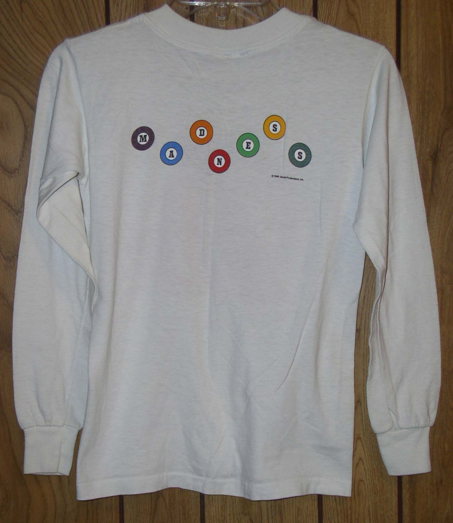 Band Tees × Vintage Madness Concert Tour Shirt Vintage 1983 Single Stitched Size US S / EU 44-46 / 1 - 2 Thumbnail