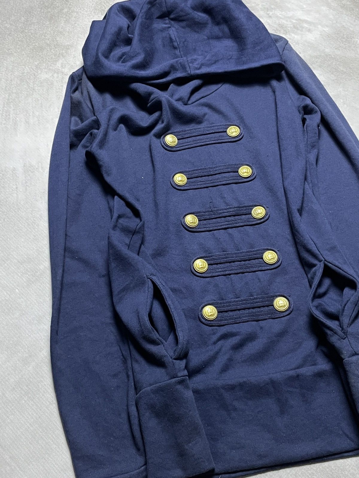 Japanese Brand 2000’s Heather - Napoleon Hoodie Size US M / EU 48-50 / 2 - 10 Thumbnail