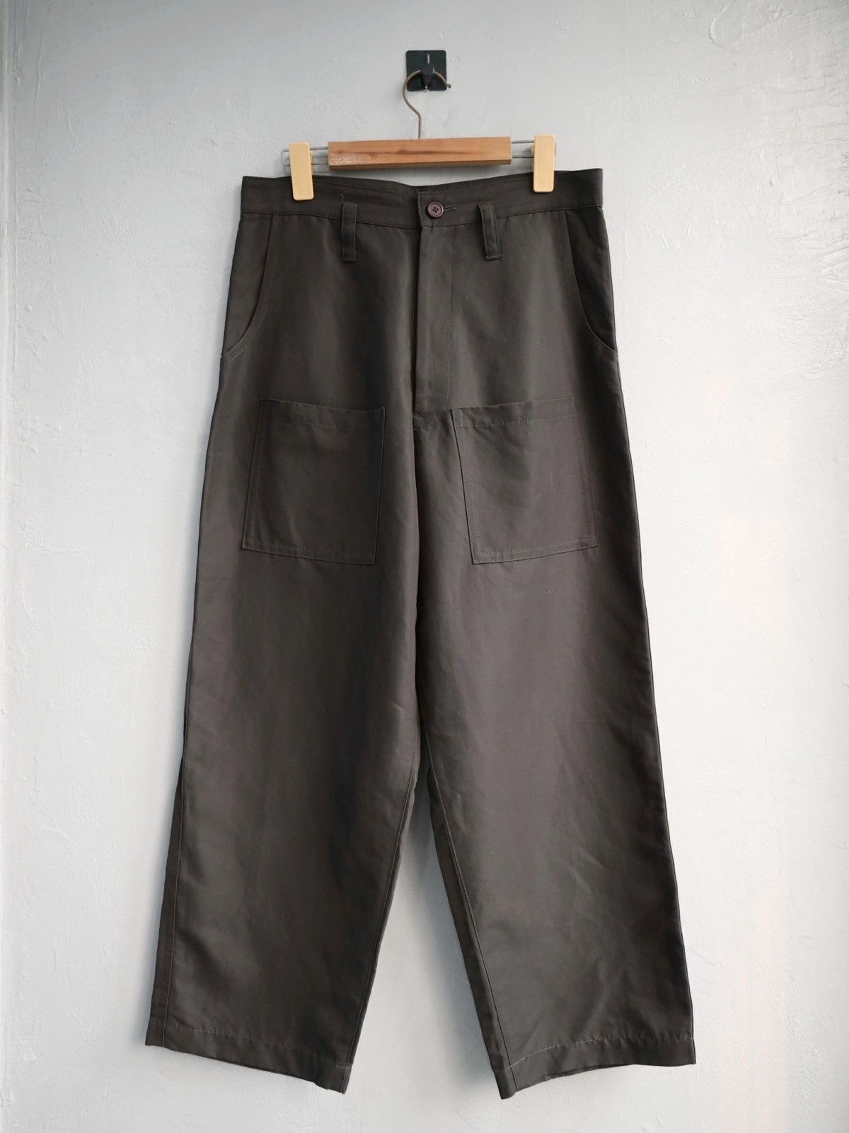 Y's Y’s Utility Wide Trousers Size US 32 / EU 48 - 4 Thumbnail
