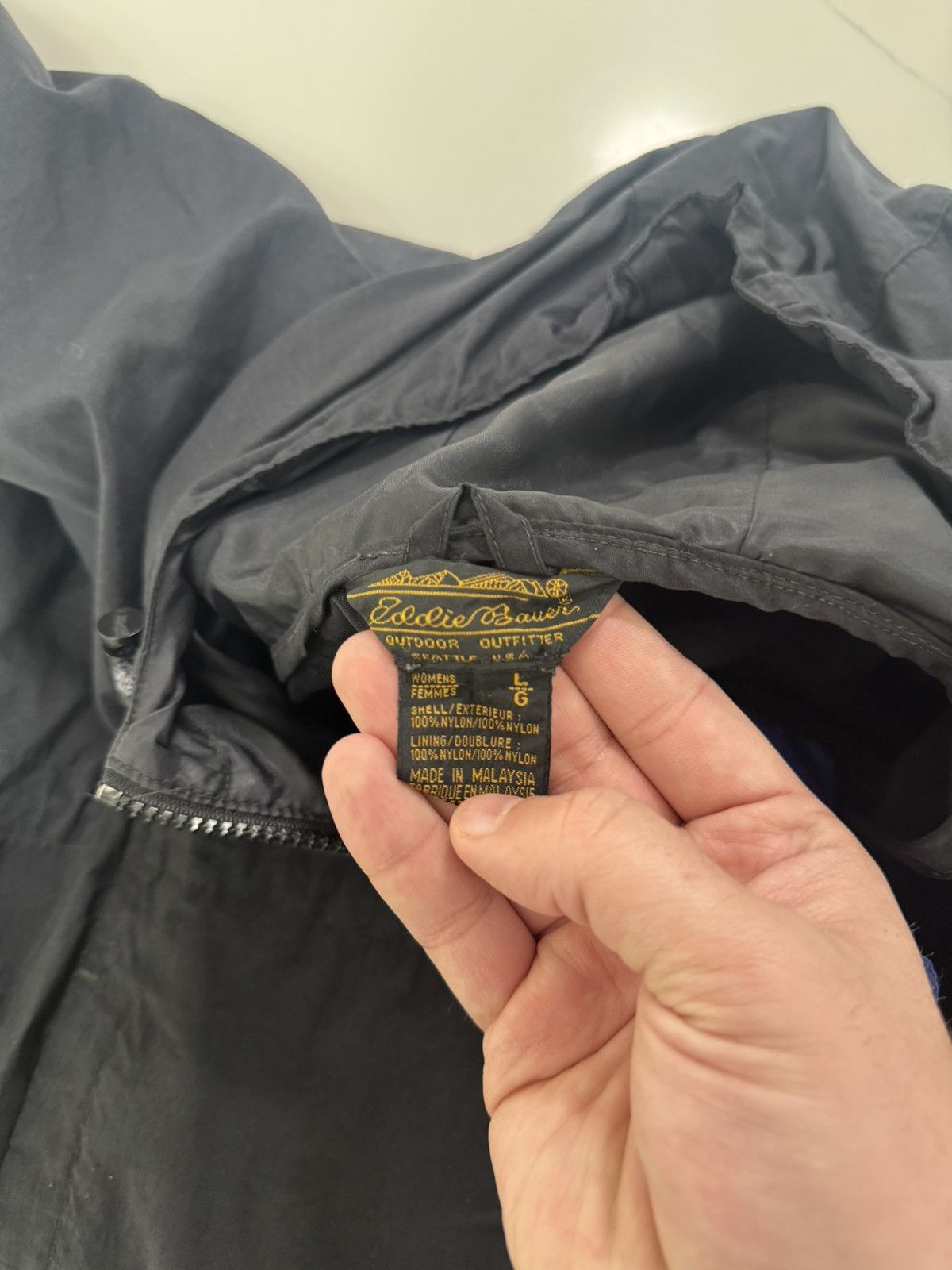 Eddie Bauer Vintage 90s Eddie Bauer Windbreaker 🏔️ Size L / US 10 / IT 46 - 3 Thumbnail