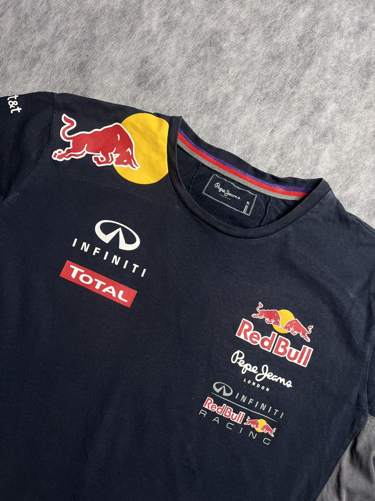 Pepe Jeans Pepe Jeans Red Bull Racing Man T-Shirt Size US XL / EU 56 / 4 - 3 Thumbnail