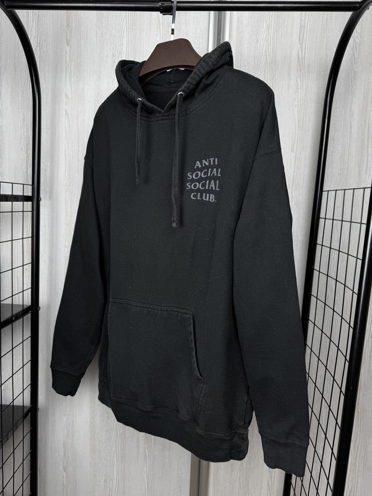 Anti Social Social Club Anti Social Social Club Hell O Rose Black hoodie made in USA Size US XXL / EU 58 / 5 - 6 Thumbnail