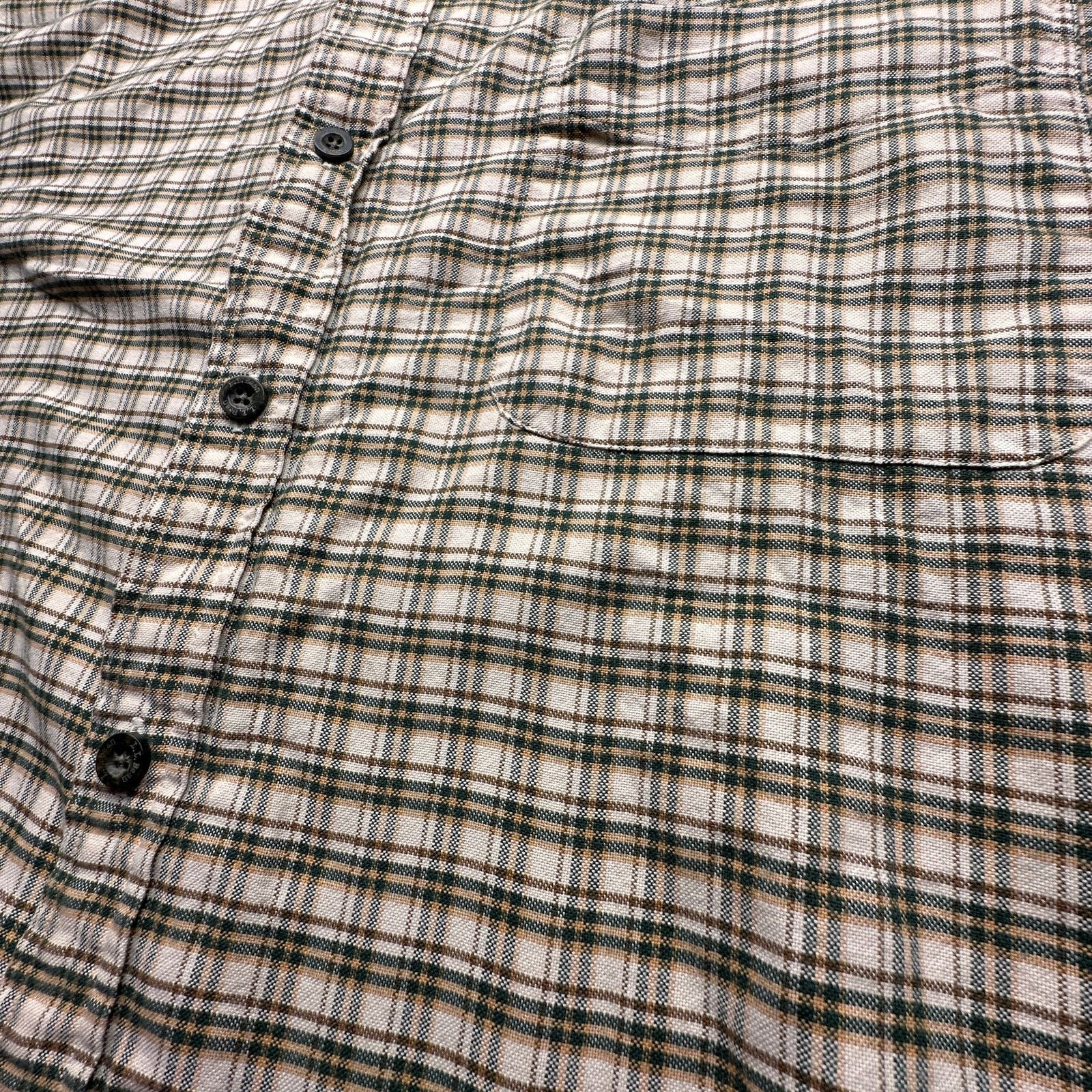 L.L. Bean Vintage 90s LL Bean Plaid Button Up Shirt Mens 2XLT Green Size US XXL / EU 58 / 5 - 7 Thumbnail