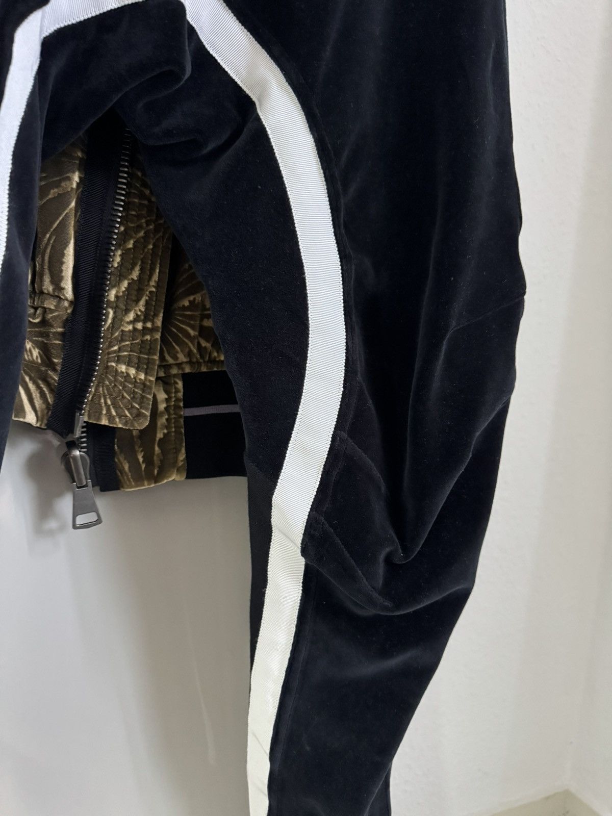 Haider Ackermann Velvet Moonshape Sweatpants Size US 34 / EU 50 - 4 Thumbnail