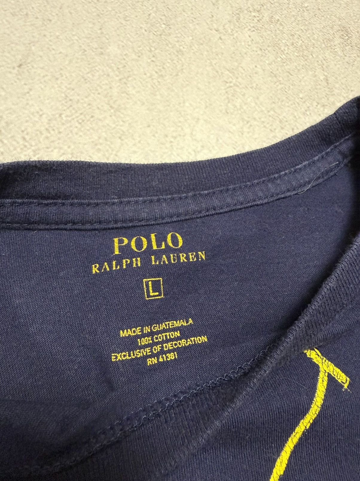 Polo Ralph Lauren × Vintage Vintage Polo Ralph Lauren Long Sleeve Shirt Big Logo Y2K 90s Size US XS / EU 42 / 0 - 6 Thumbnail