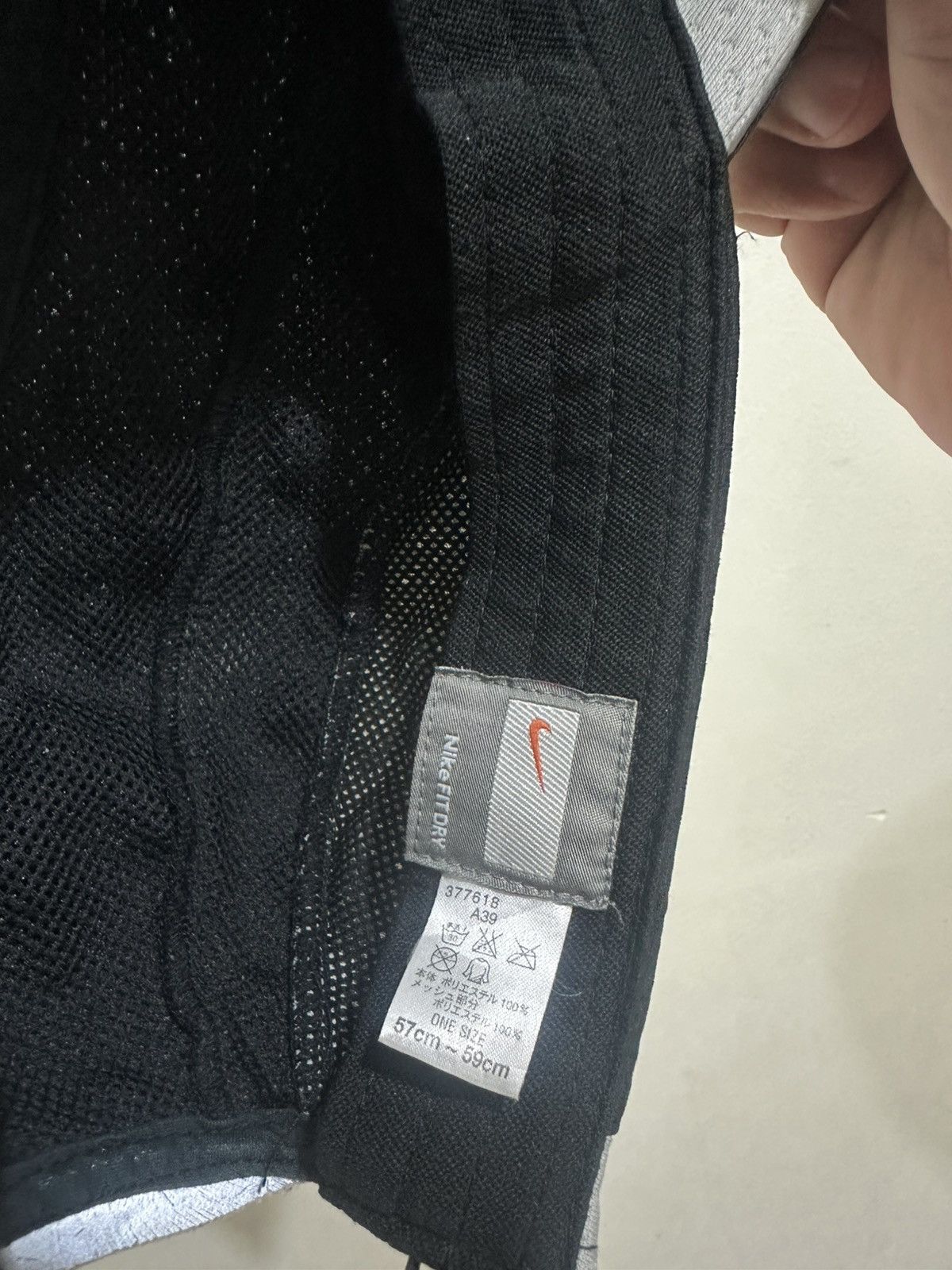 Nike VTG NIKE Dri Fit Hat Size ONE SIZE - 7 Thumbnail