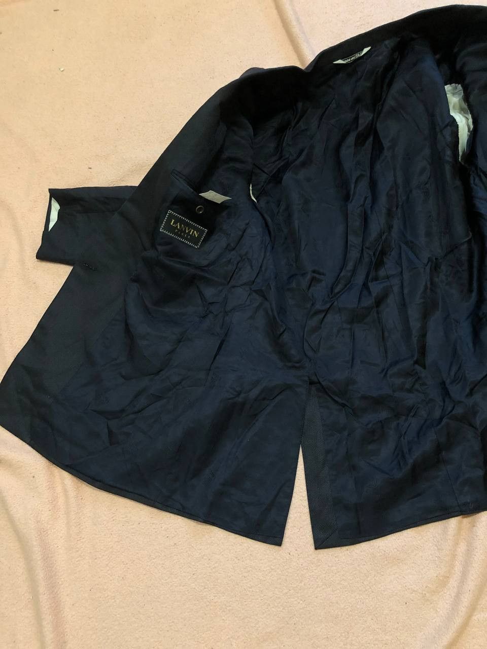 Lanvin black Blazers LANVIN PARIS Y2K Vintage streetwear Size 44S - 11 Thumbnail