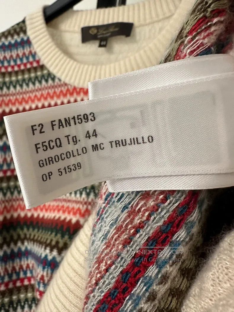 Loro Piana Loro Piana Woolen short sleeves Size M / US 6-8 / IT 42-44 - 3 Thumbnail
