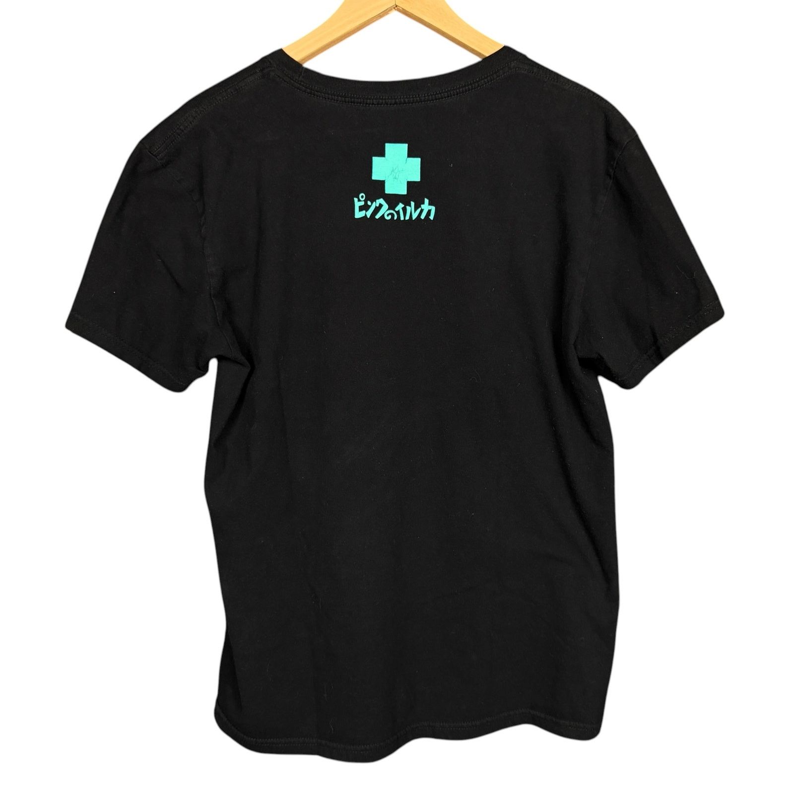 Pink Dolphin Pink Dolphin Mens M Kris Kaliakin Waves Ocean Black T-Shirt Size US M / EU 48-50 / 2 - 2 Thumbnail