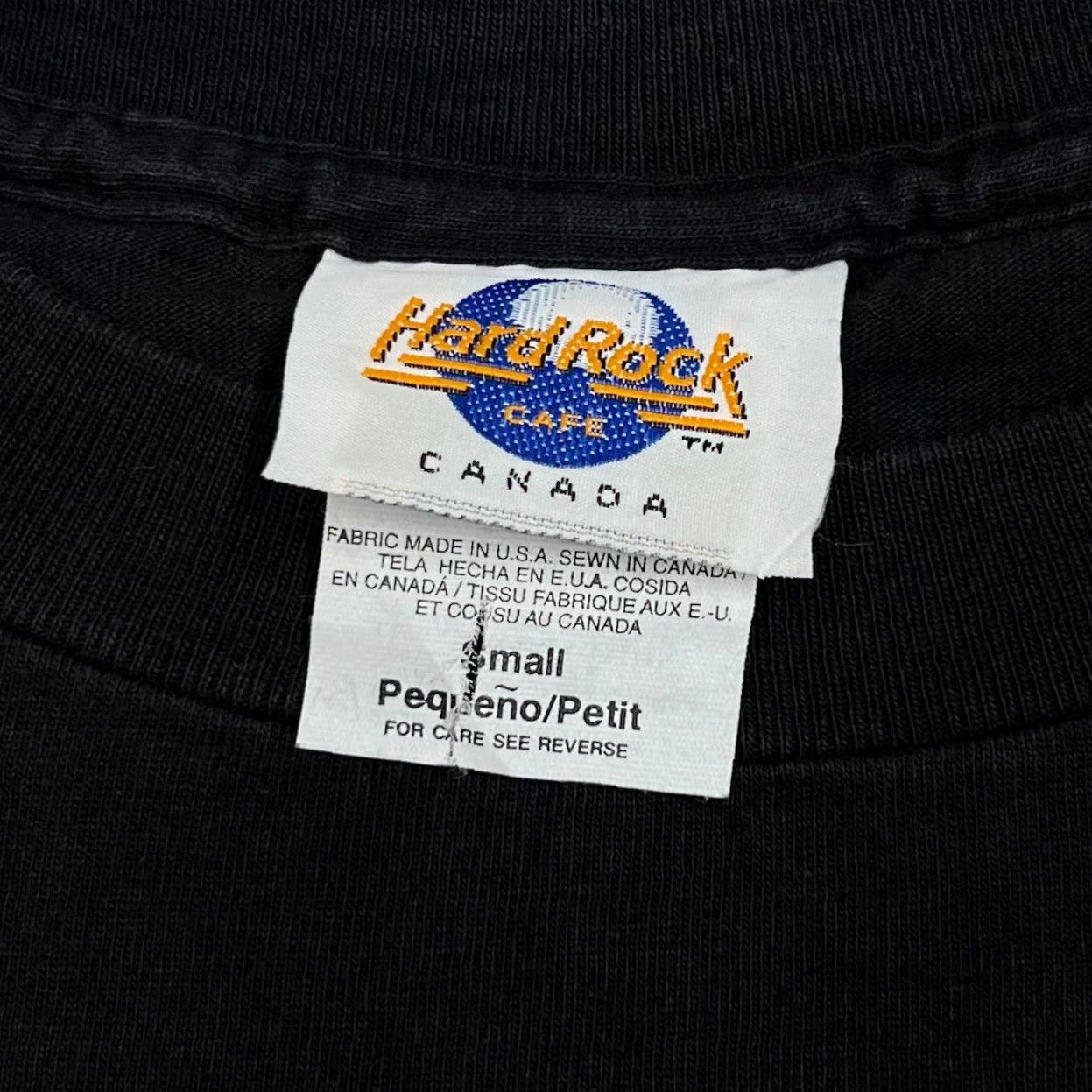 Hard Rock Cafe VINTAGE Hard Rock Cafe T-Shirt Skydome Toronto Souvenir Black Small Mens Graphic Print Shirt Size US S / EU 44-46 / 1 - 4 Thumbnail