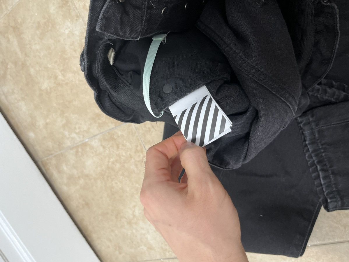 Off-White Off-White denim Virgil Abloh jeans black 31 size mens Size US 31 - 6 Thumbnail