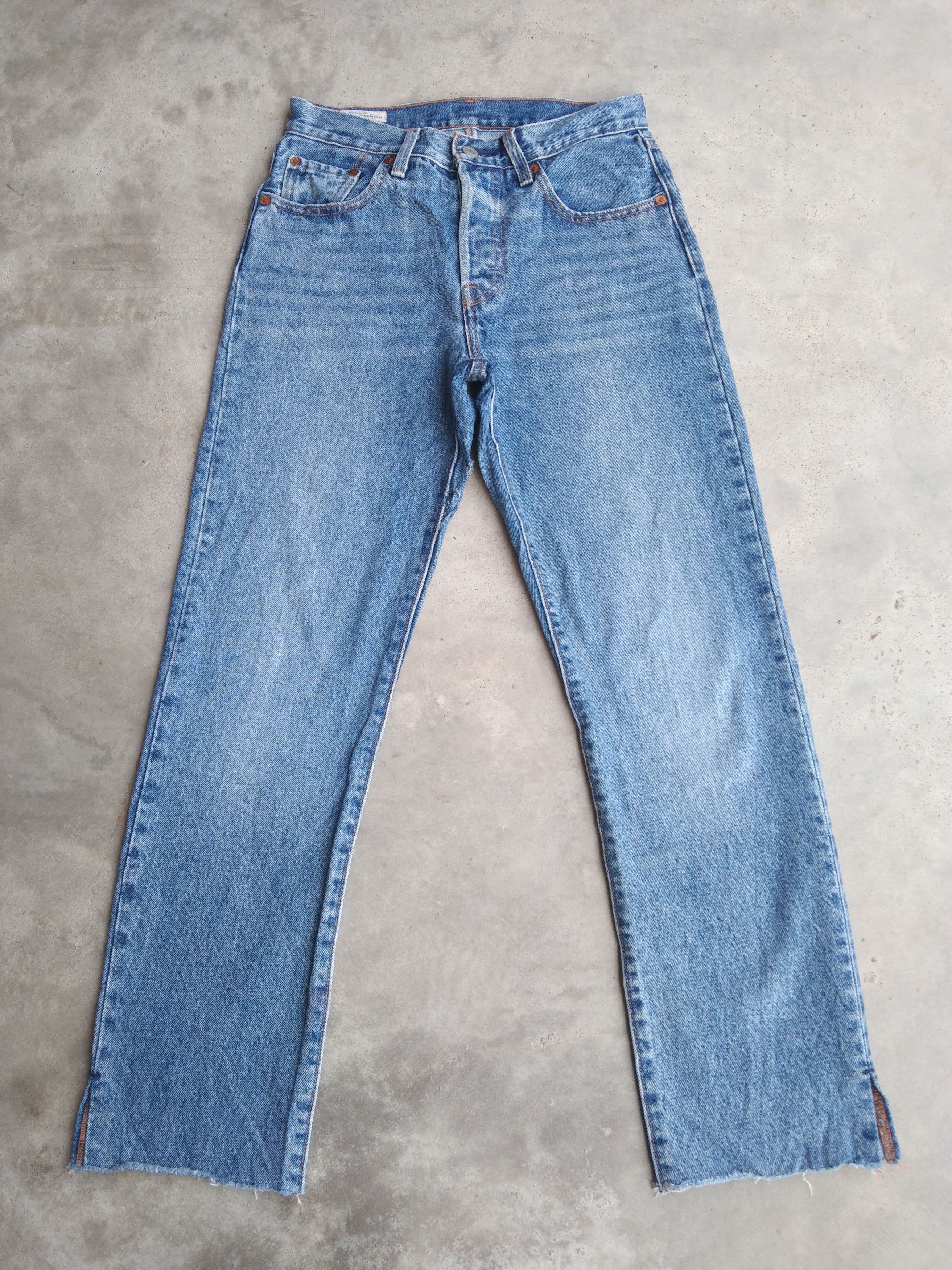 Levi's Vintage Levi's 501 Jeans Big E 27x27 Size US 27 - 1 Thumbnail