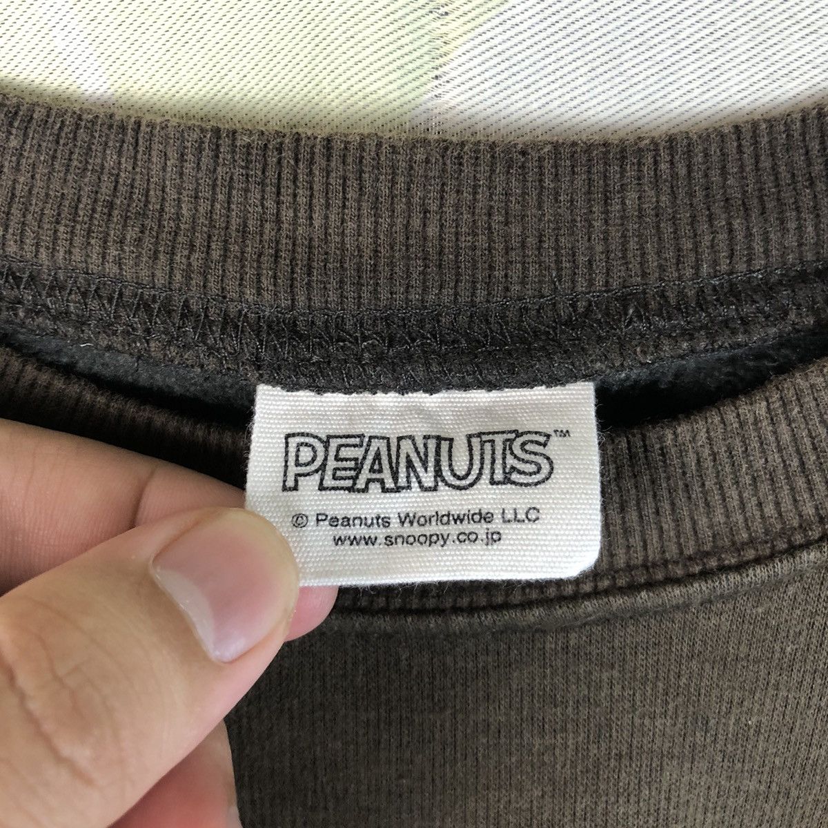 Cartoon Network Peanuts Dark Brown Sweatshirt #7461 Size US M / EU 48-50 / 2 - 11 Thumbnail