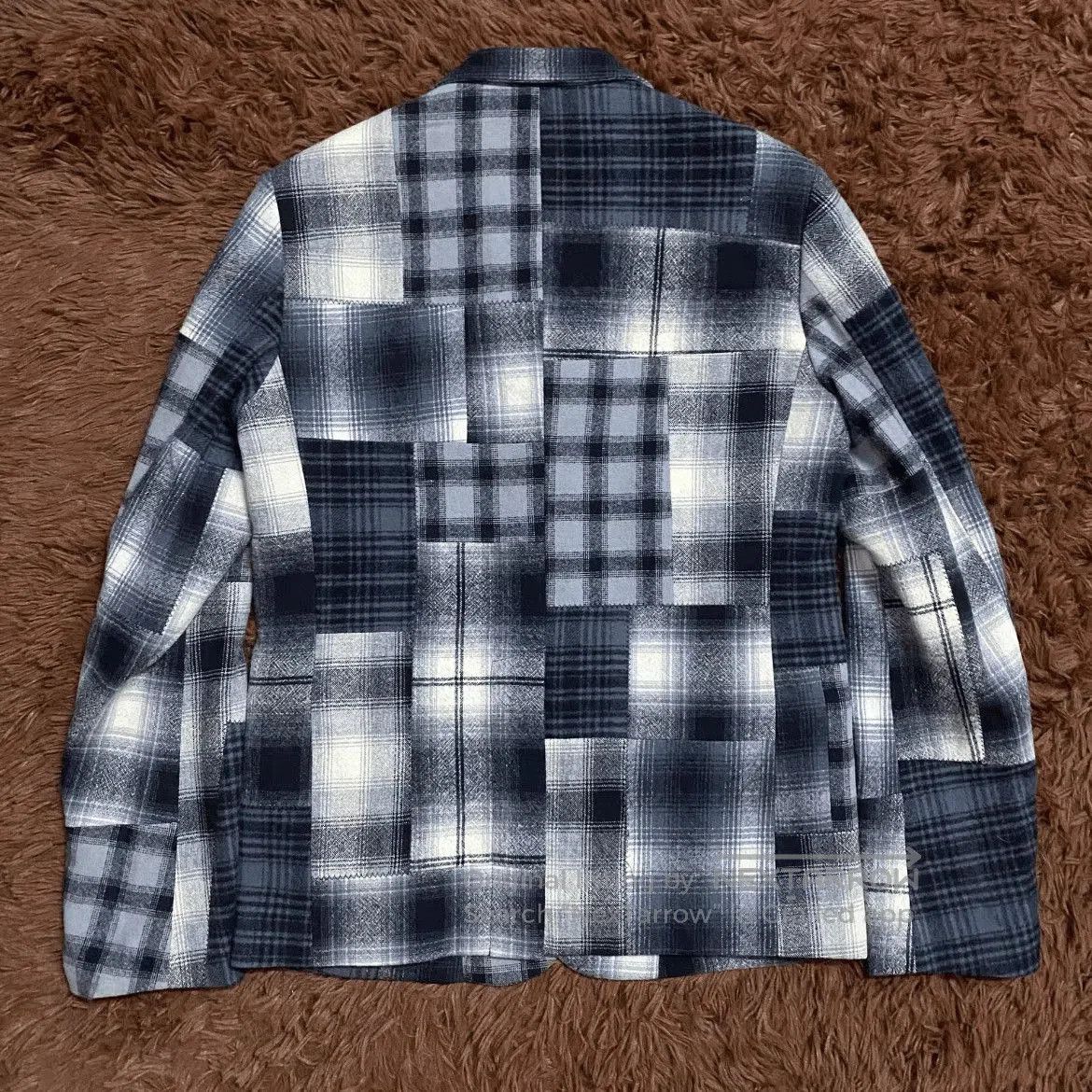 Number (N)ine Sz 2 Number Nine 07AW Plaid Patches Jacket. Size US M / EU 48-50 / 2 - 2 Thumbnail