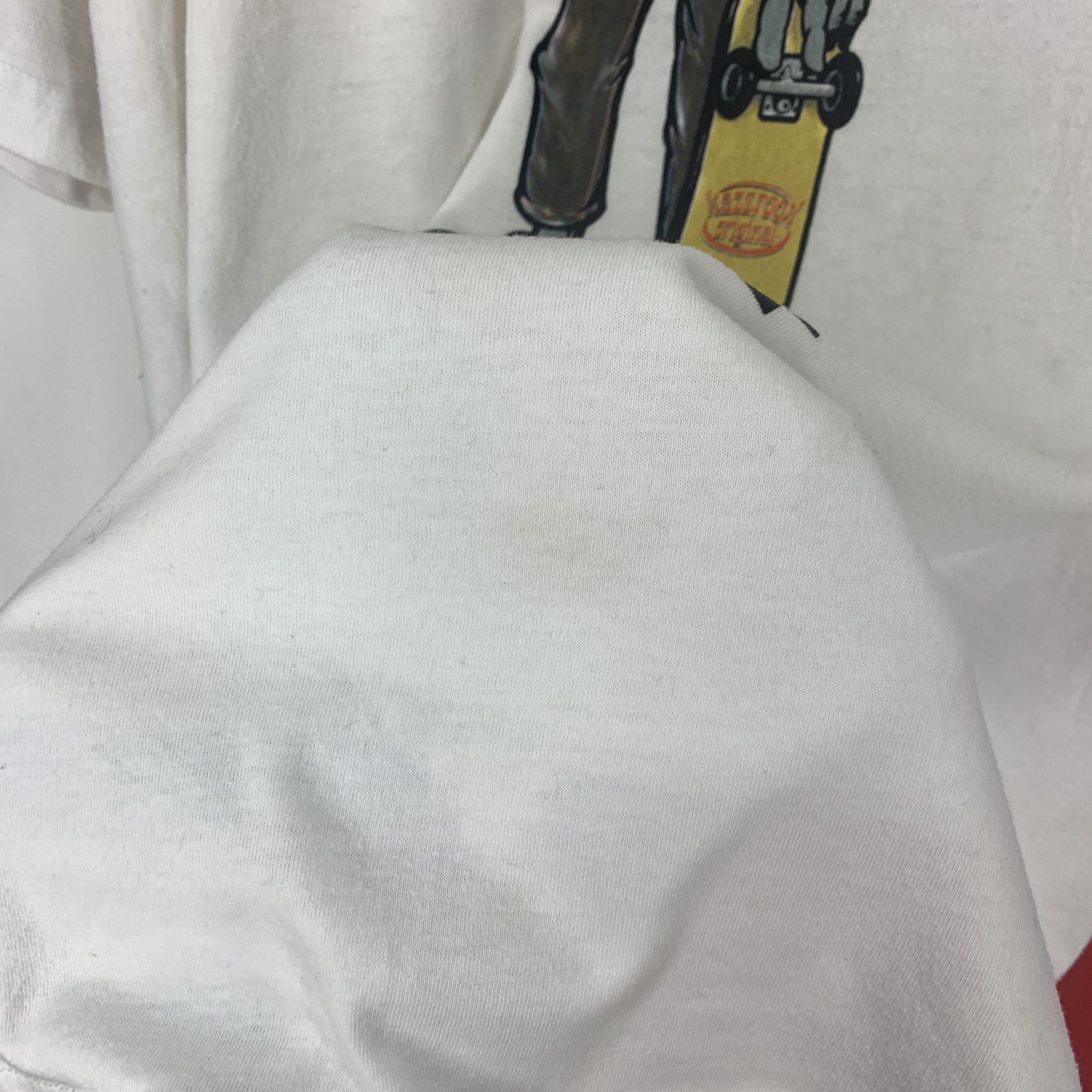 Japanese Brand KAZZROCK ORIGINAL Wolf Skater Crew Neck T Shirt #1810/07 Size US XL / EU 56 / 4 - 6 Thumbnail