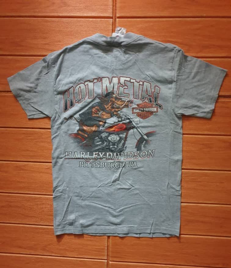 Harley Davidson Harvey Davidson Hit metal grey colour shirt Size US S / EU 44-46 / 1 - 9 Thumbnail