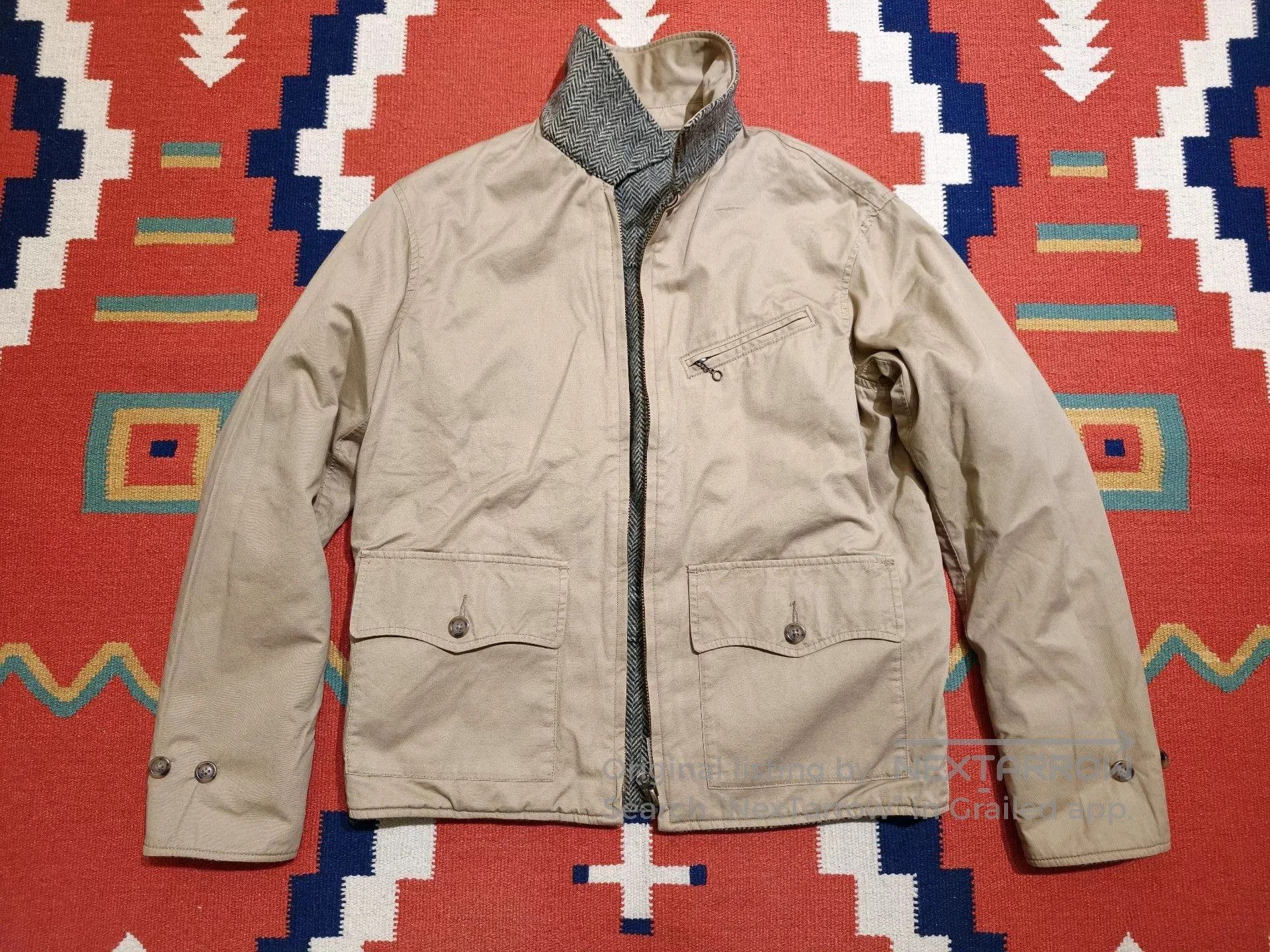 Ralph Lauren Blue Label Vintage Houndstooth Wool Jacket by Ralph Lauren. Size US M / EU 48-50 / 2 - 2 Thumbnail