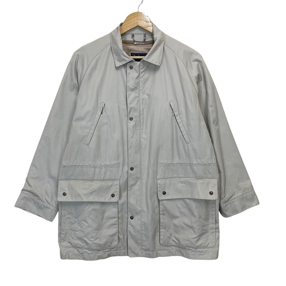 Burberry × Japanese Brand Vintage 90s Burberrys Long Coat Jacket Size US M / EU 48-50 / 2 - 2 Thumbnail
