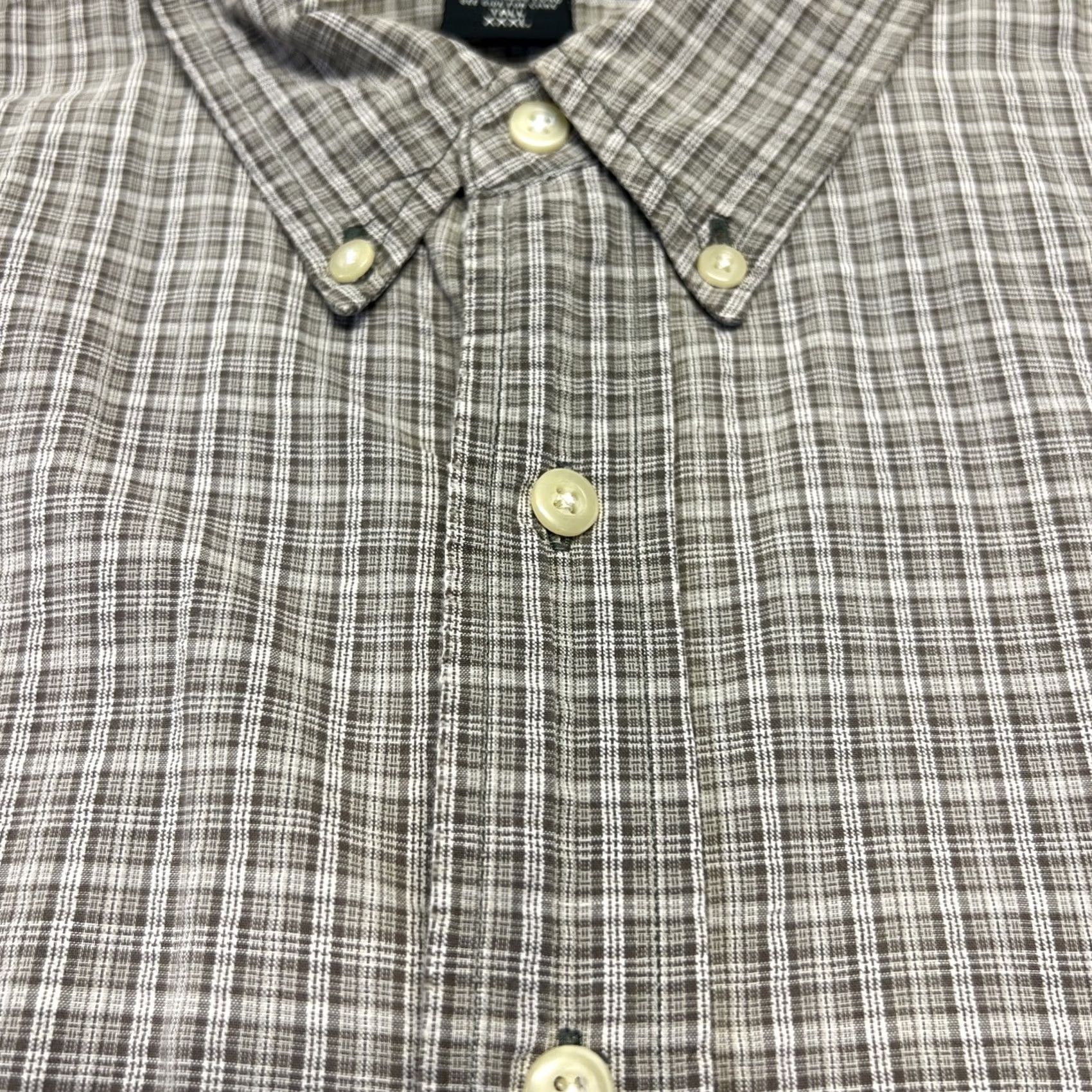 Eddie Bauer VINTAGE Eddie Bauer Plaid Brown Button-Up Shirt Mens 3XL Short Sleeve Button-Up, Hong Kong Size US 39 - 7 Thumbnail