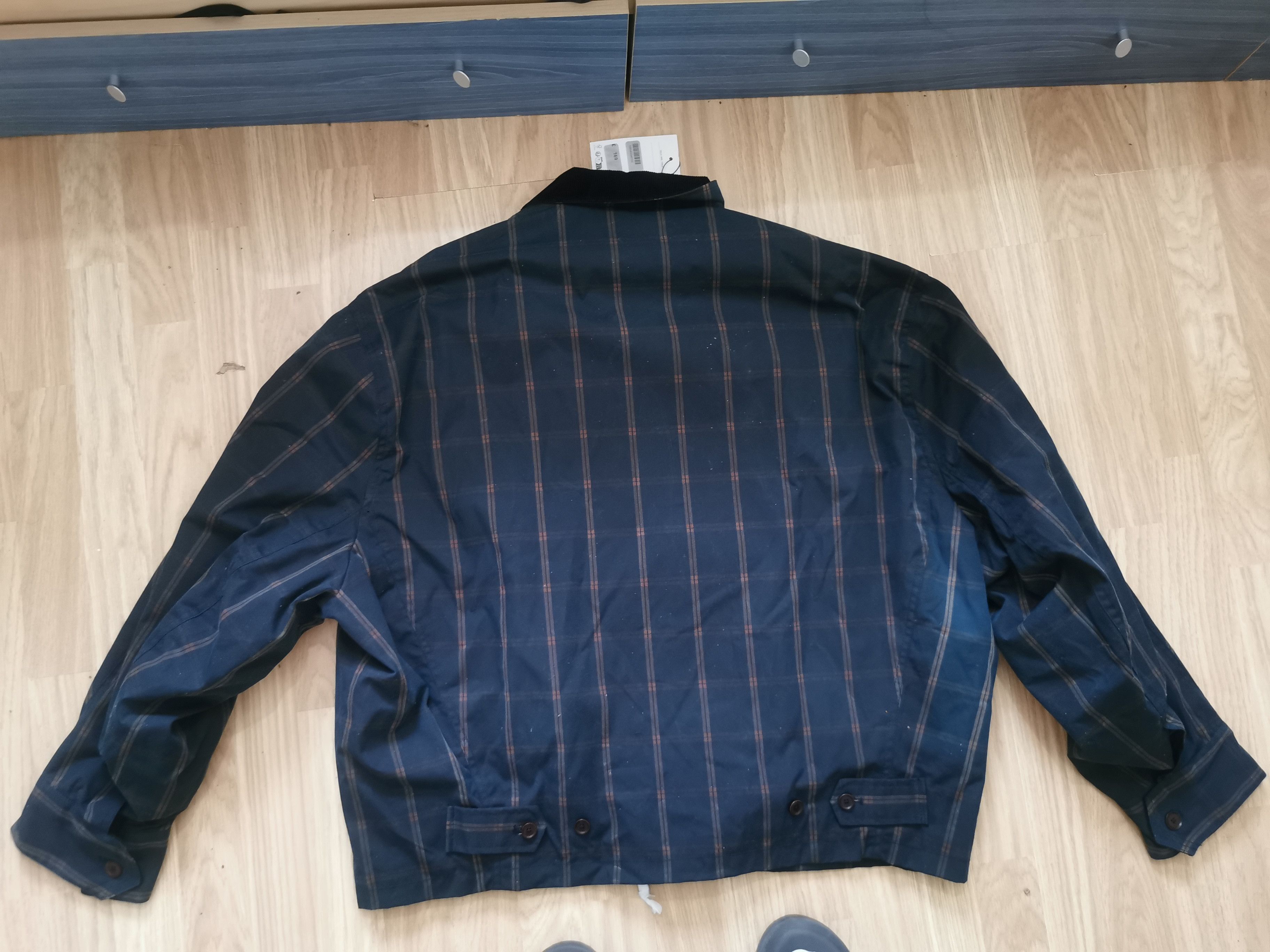 Zara Zara Surplus tartan jacket cropped fit Waxed finish high Size US L / EU 52-54 / 3 - 11 Thumbnail