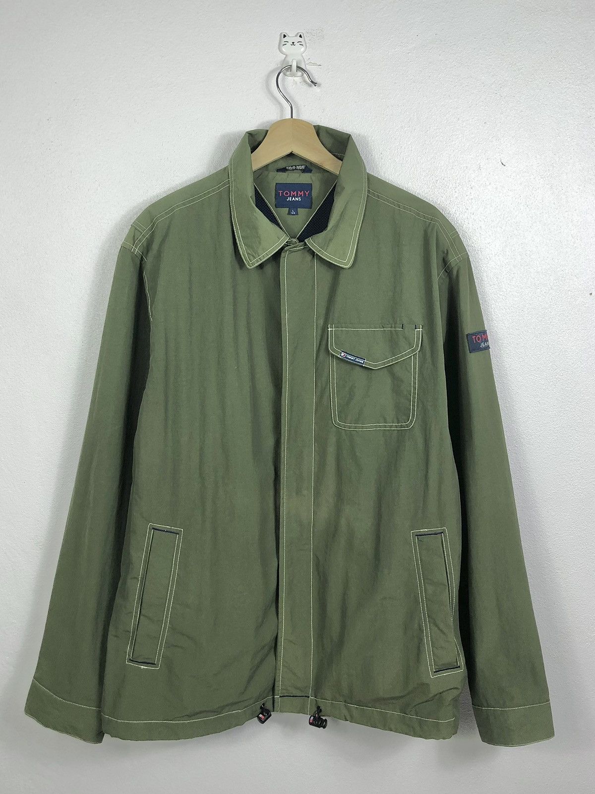 Tommy Hilfiger Rare Tommy Hilfiger Tommy Jeans Jacket Size US L / EU 52-54 / 3 - 1 Thumbnail