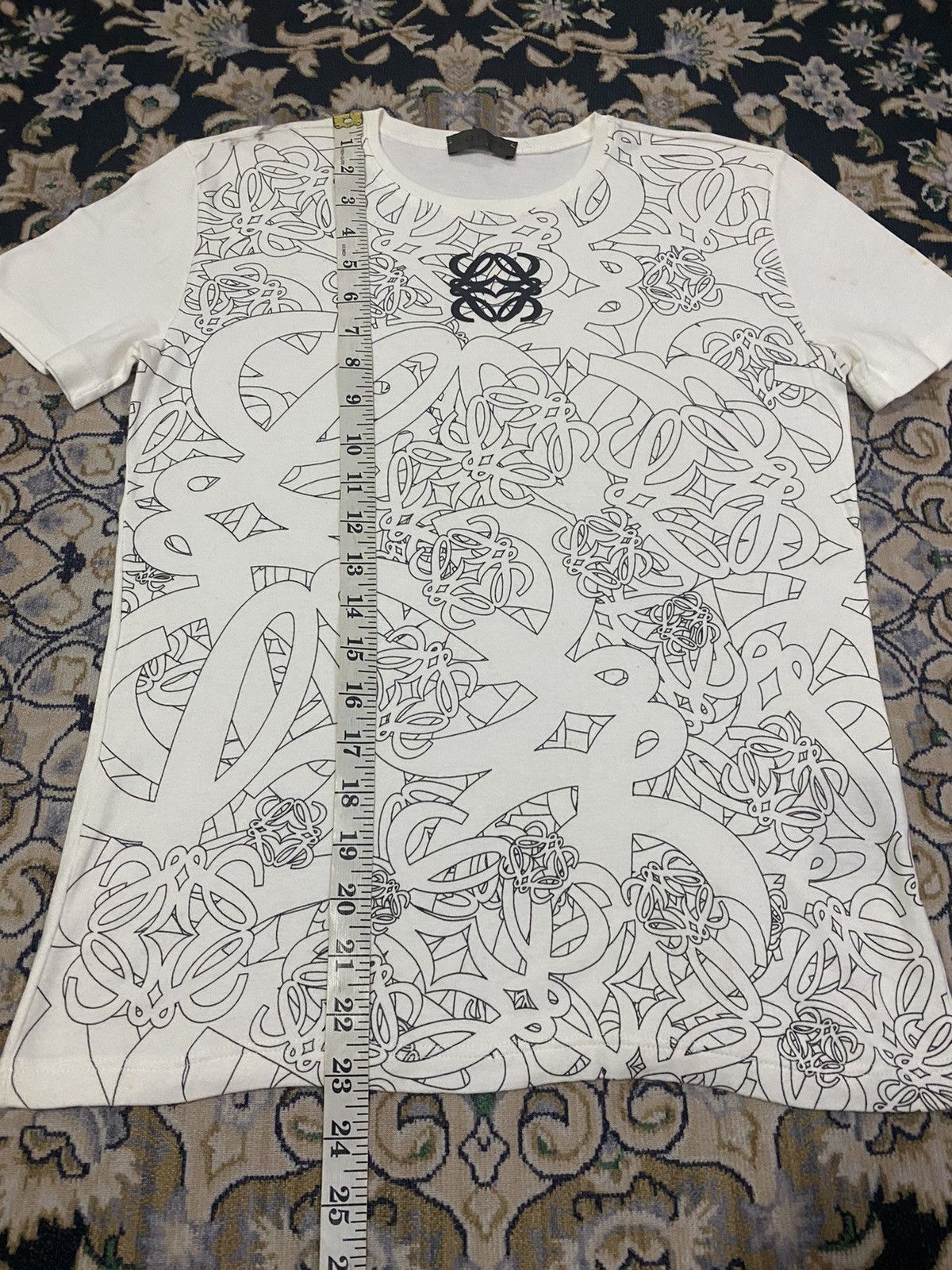 Loewe Loewe Anagram Fullprint tee Size S / US 4 / IT 40 - 10 Thumbnail